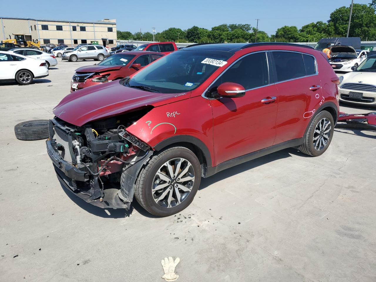 KIA SPORTAGE 2019 kndpn3ac0k7510157