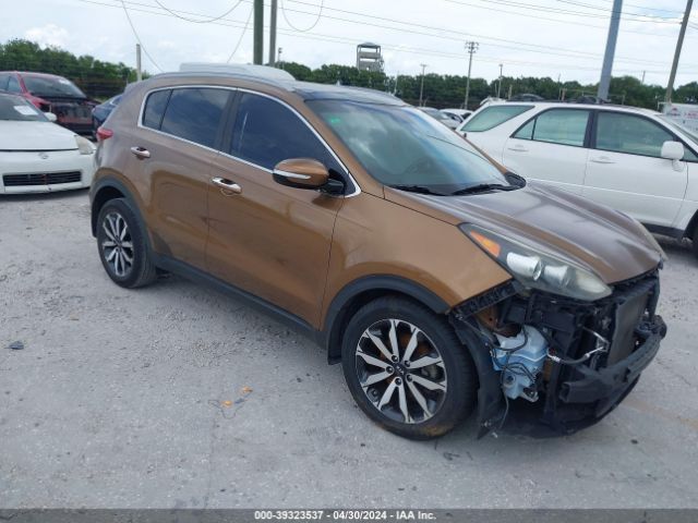 KIA SPORTAGE 2017 kndpn3ac5h7269091