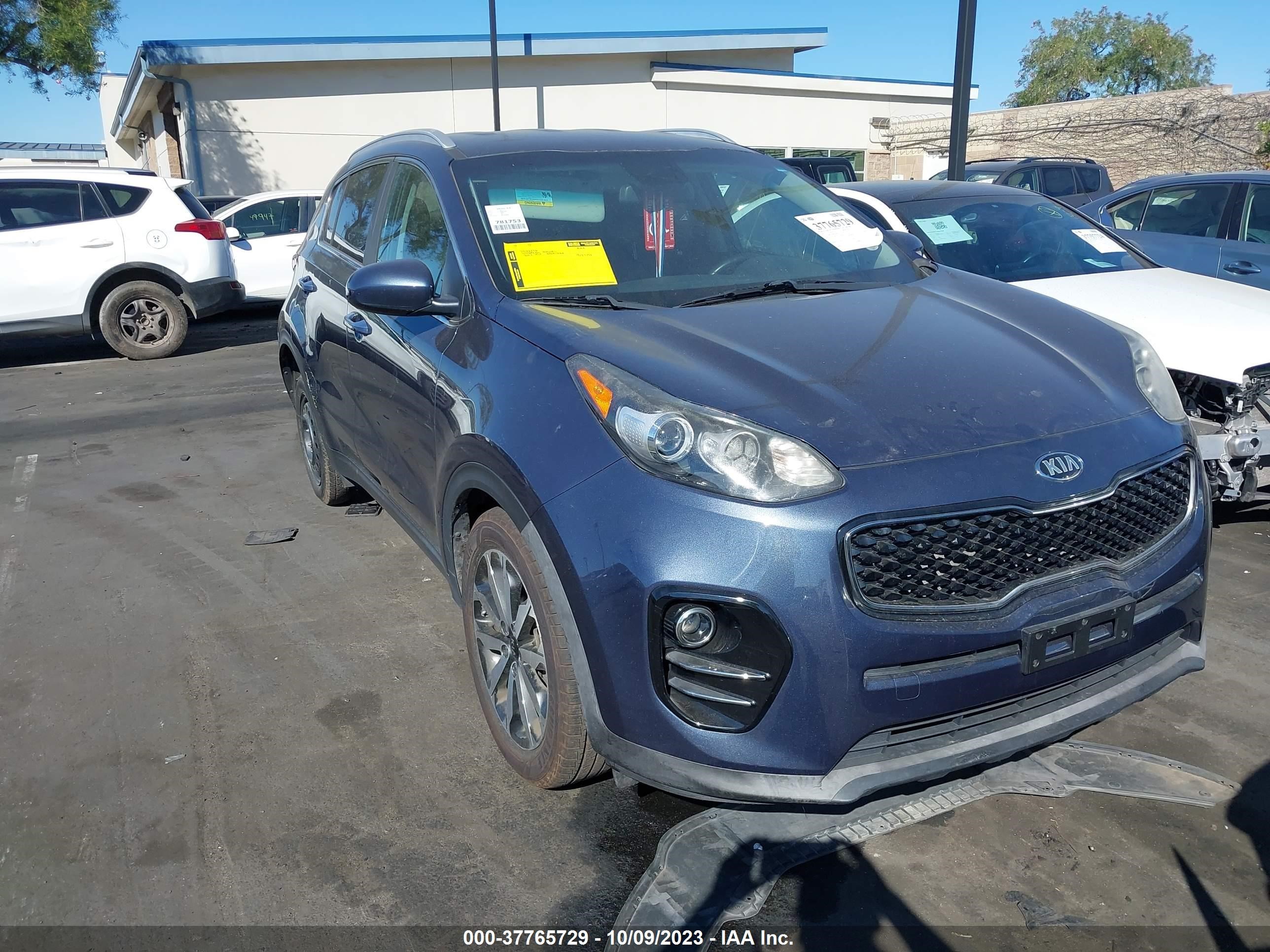 KIA SPORTAGE 2017 kndpn3ac8h7242497