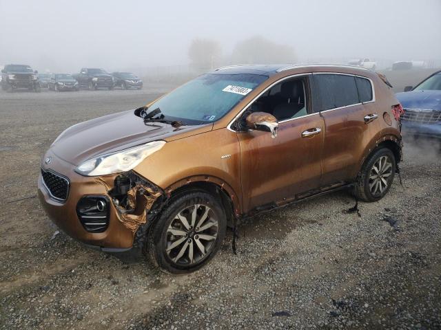 KIA SPORTAGE 2017 kndpncac0h7147156