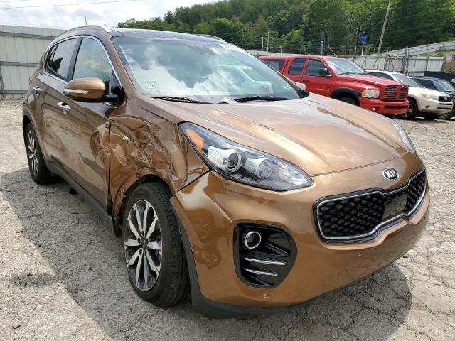 KIA SPORTAGE E 2017 kndpncac1h7141155