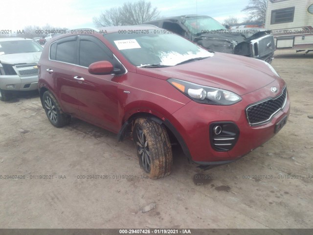 KIA SPORTAGE 2017 kndpncac1h7243684