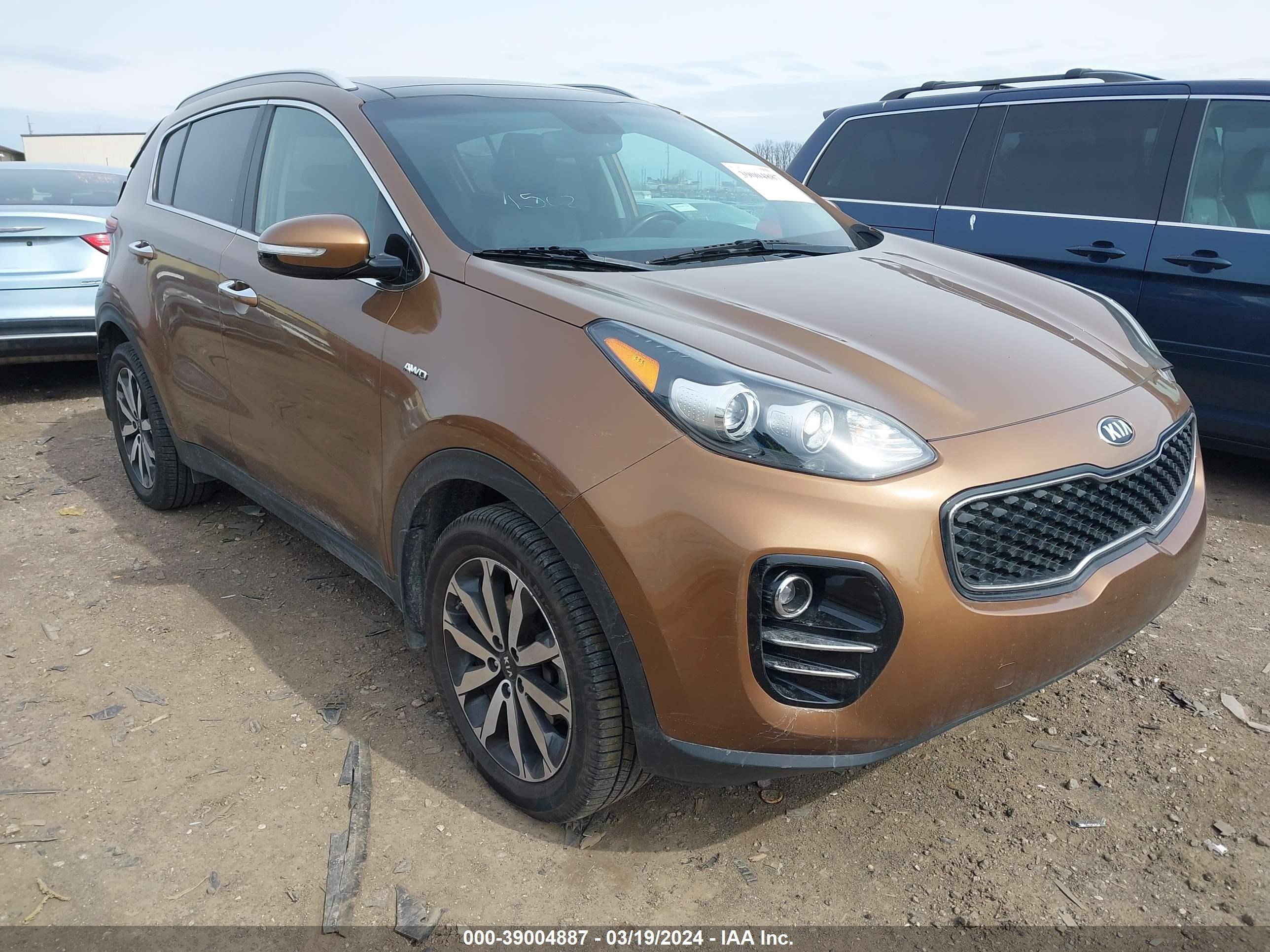 KIA SPORTAGE 2017 kndpncac2h7151502