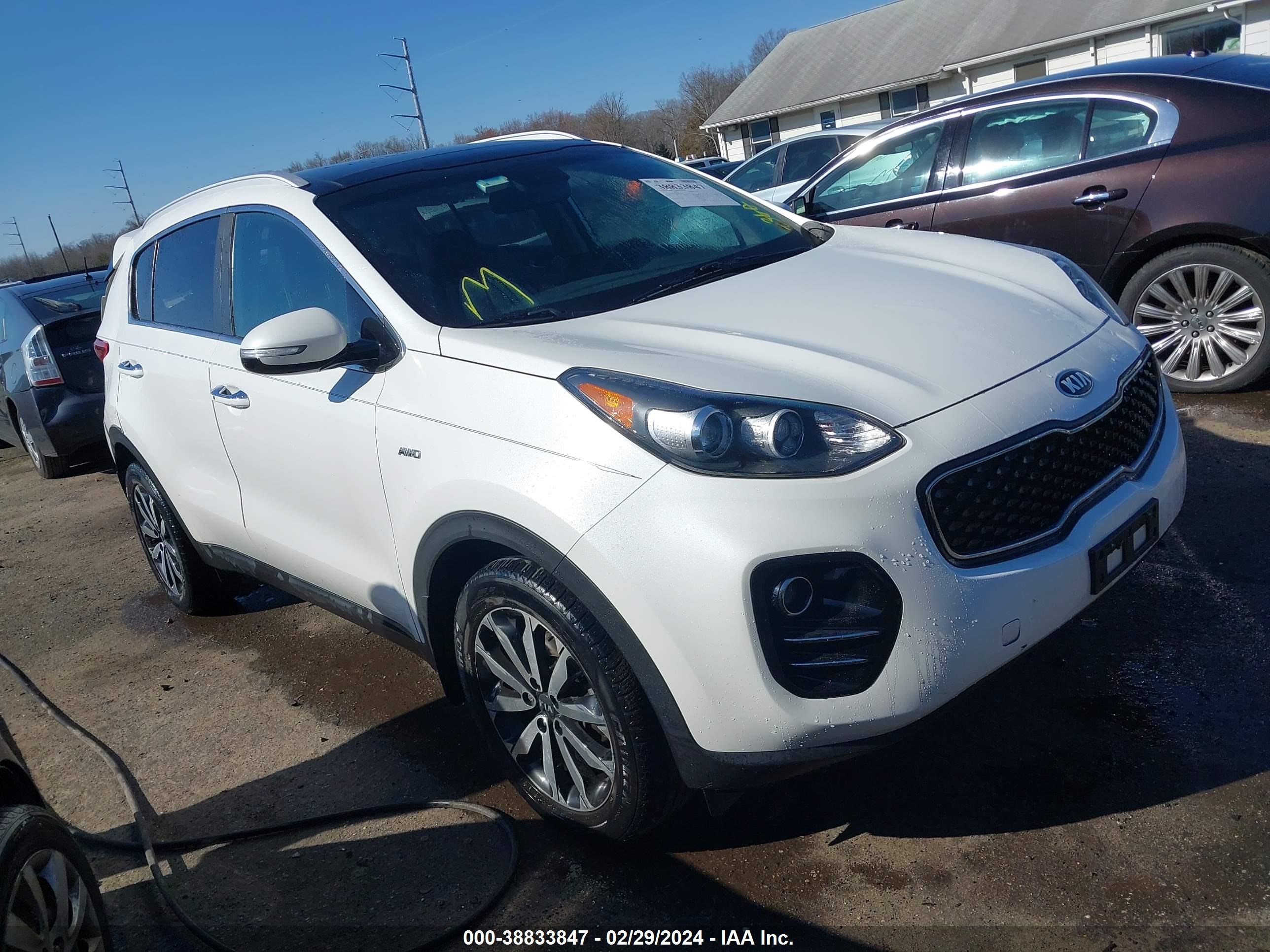 KIA SPORTAGE 2017 kndpncac2h7247744