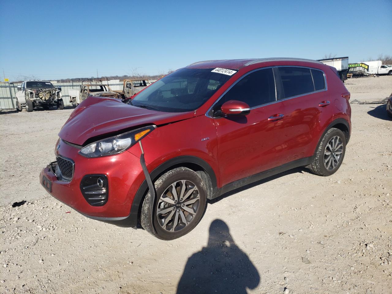 KIA SPORTAGE 2018 kndpncac2j7390196