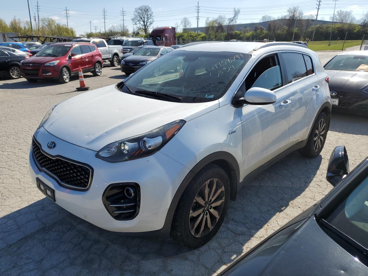 KIA SPORTAGE 2017 kndpncac3h7139746