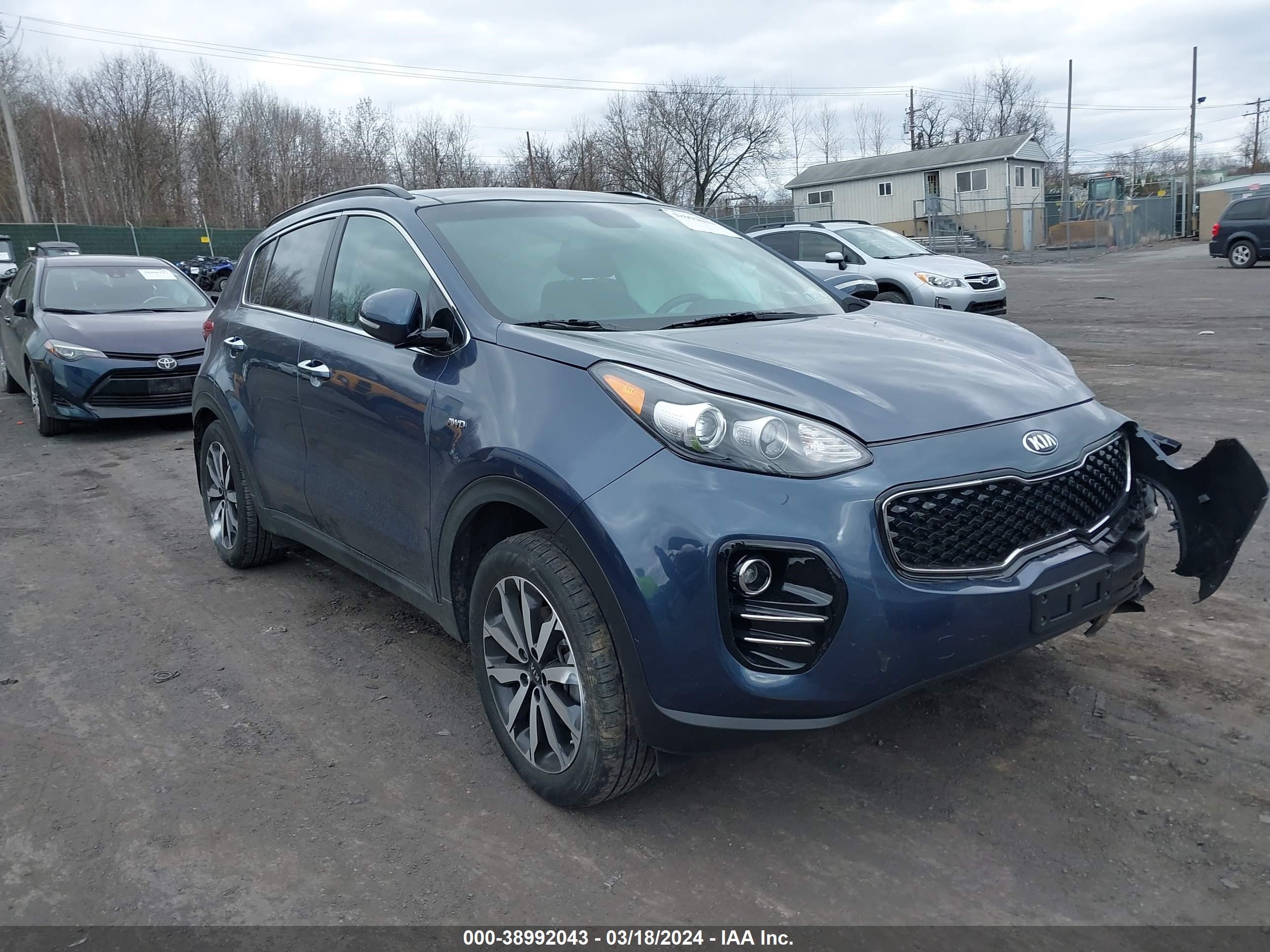 KIA SPORTAGE 2018 kndpncac3j7428258