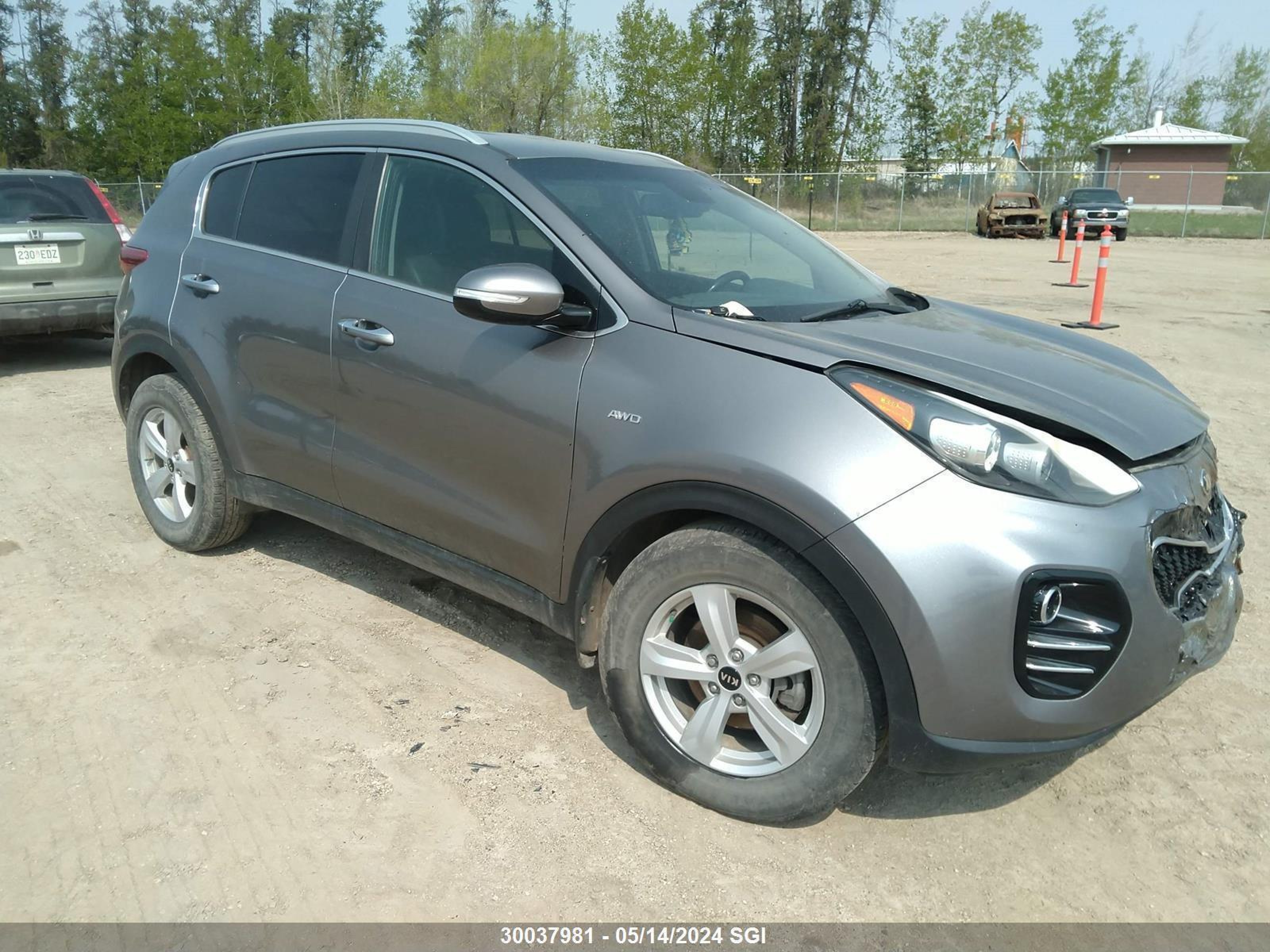 KIA SPORTAGE 2018 kndpncac3j7480876