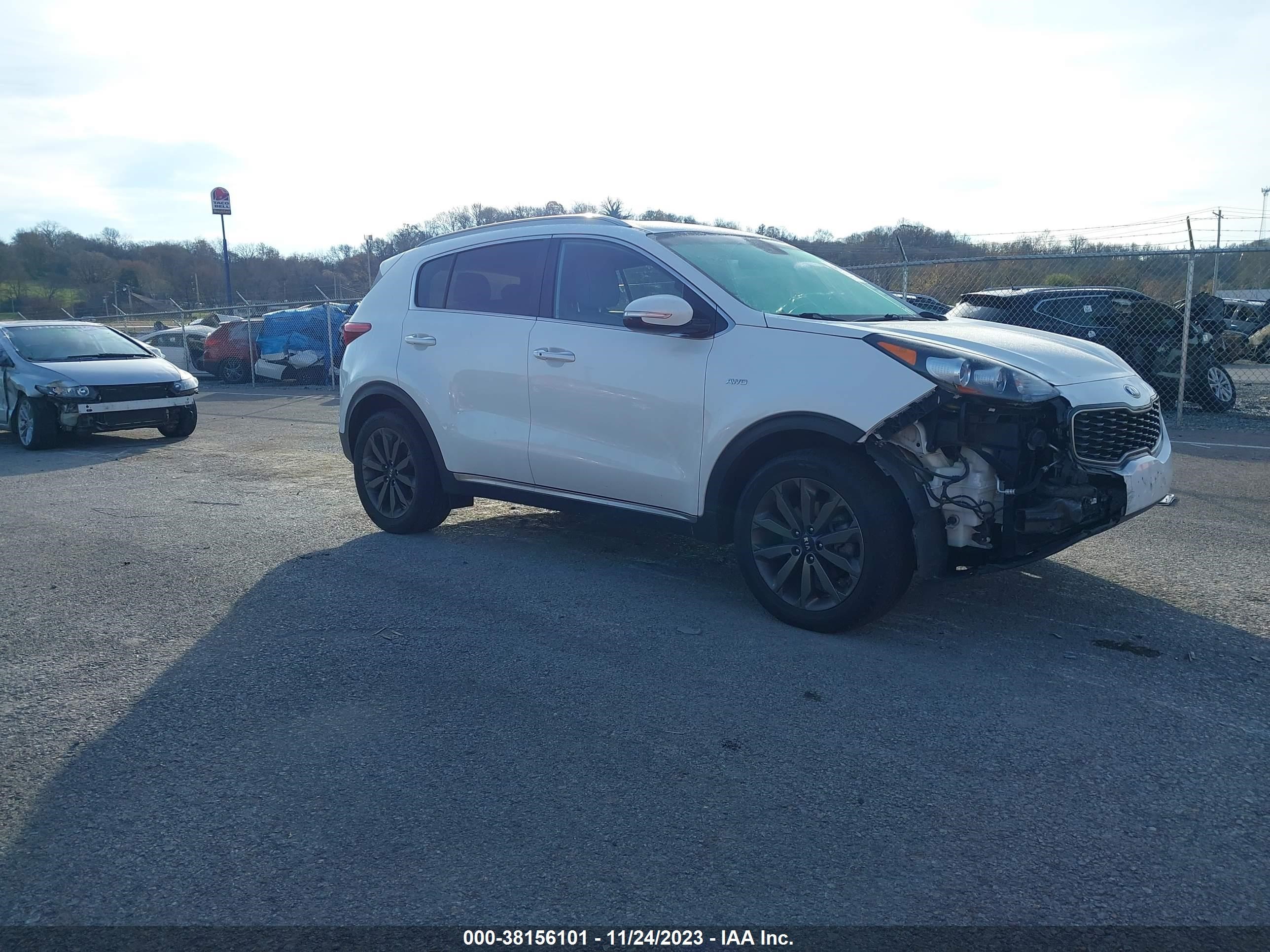 KIA SPORTAGE 2018 kndpncac4j7398834