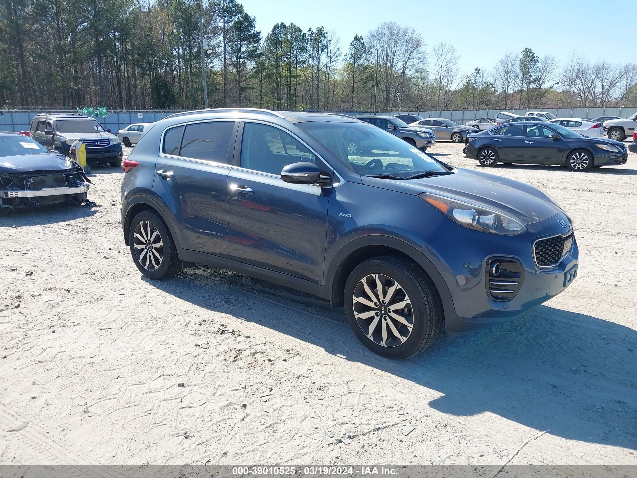 KIA SPORTAGE 2017 kndpncac6h7175155