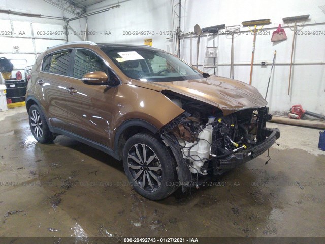 KIA SPORTAGE 2017 kndpncac7h7167601