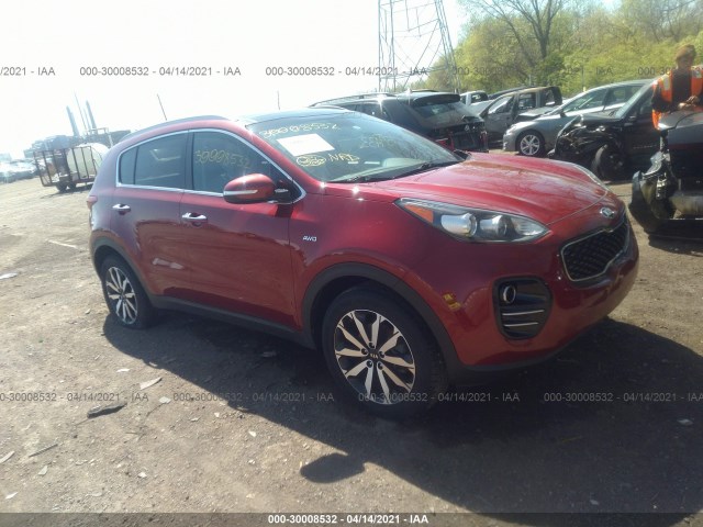 KIA SPORTAGE 2017 kndpncac7h7262725