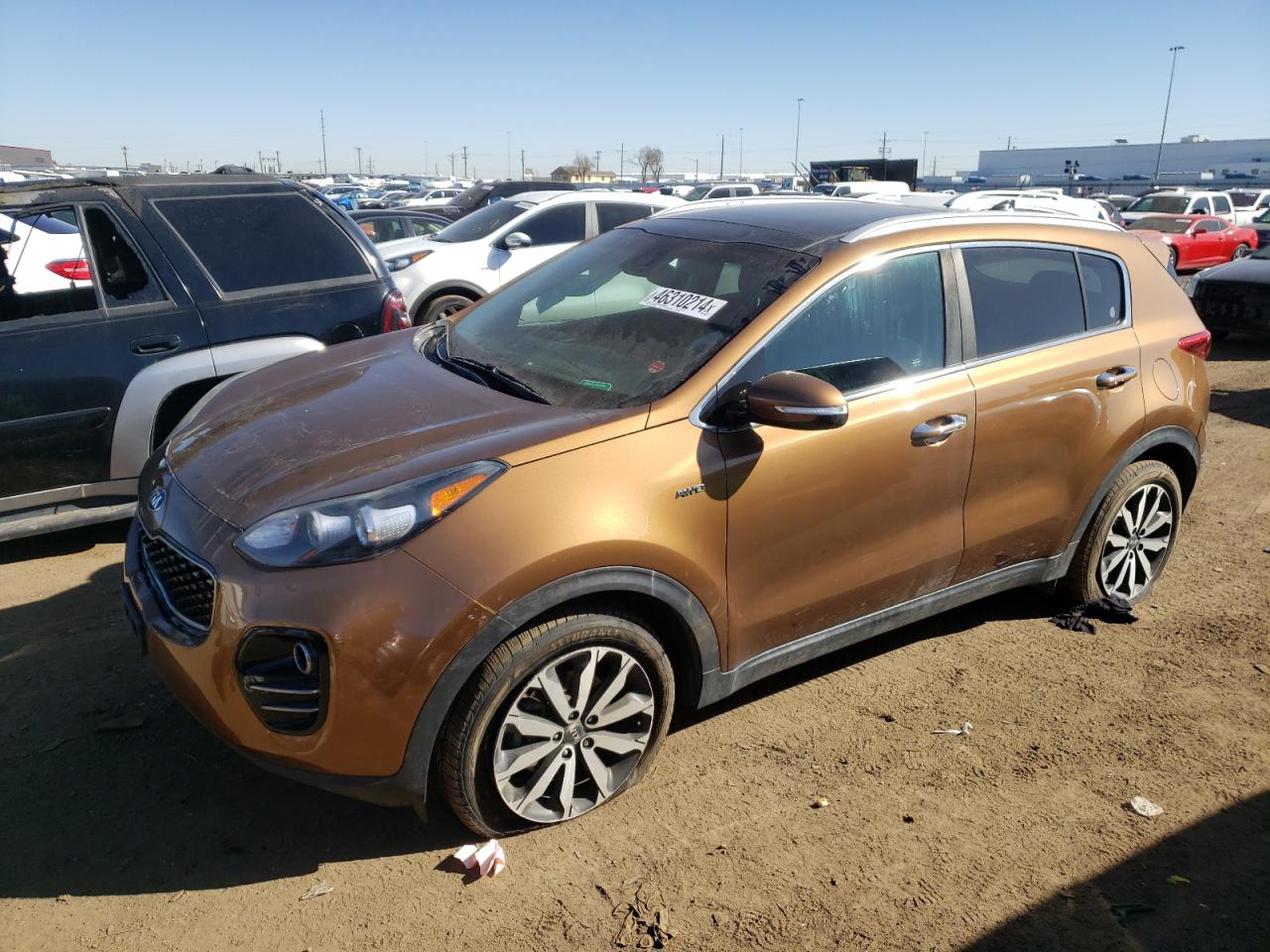 KIA SPORTAGE 2017 kndpncac7h7291027