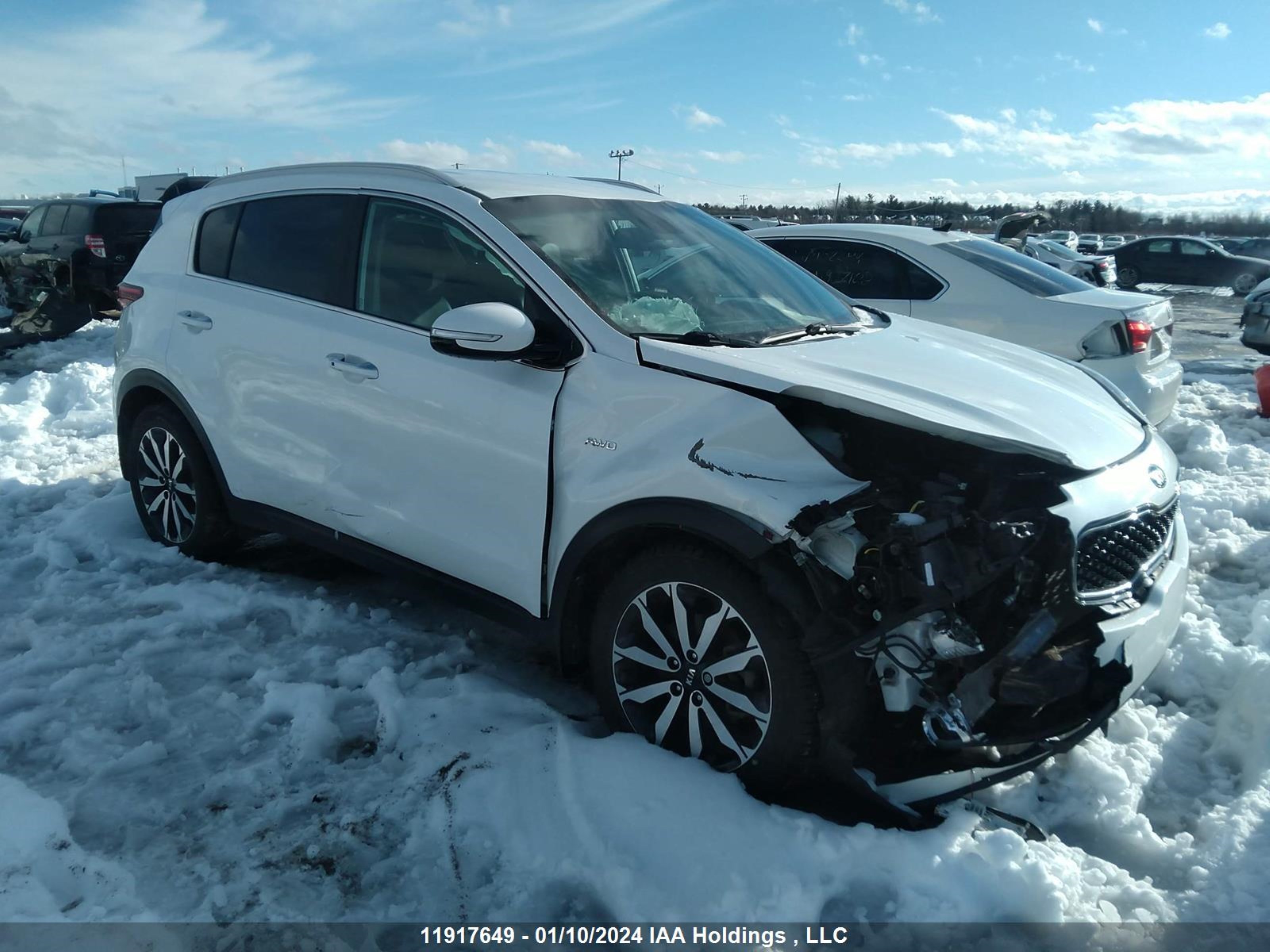 KIA SPORTAGE 2018 kndpncac7j7374804