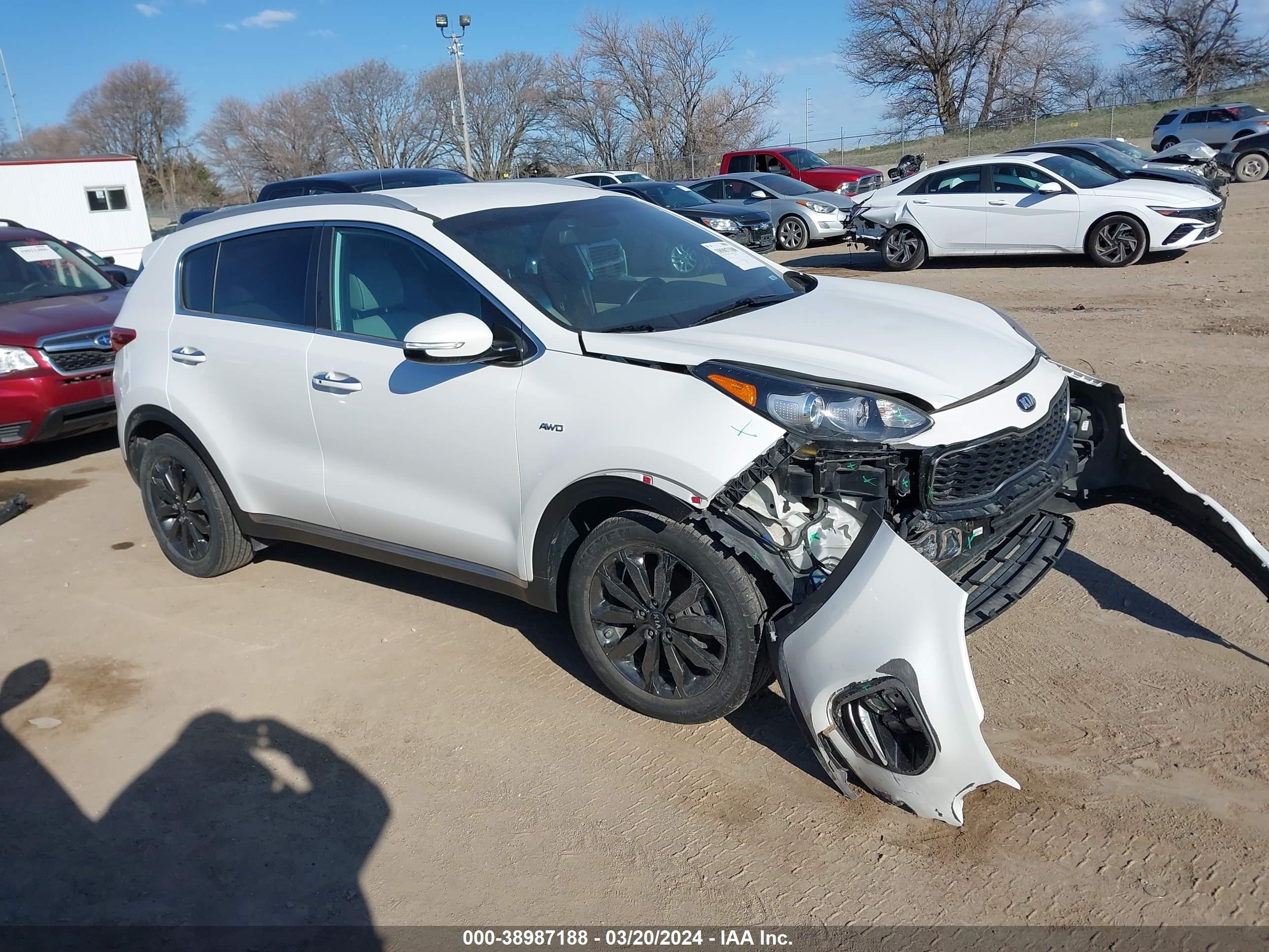 KIA SPORTAGE 2019 kndpncac7k7535749