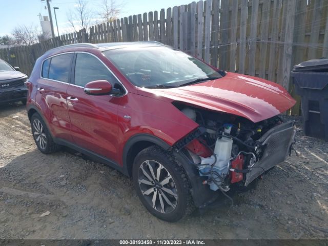 KIA SPORTAGE 2017 kndpncac8h7281736