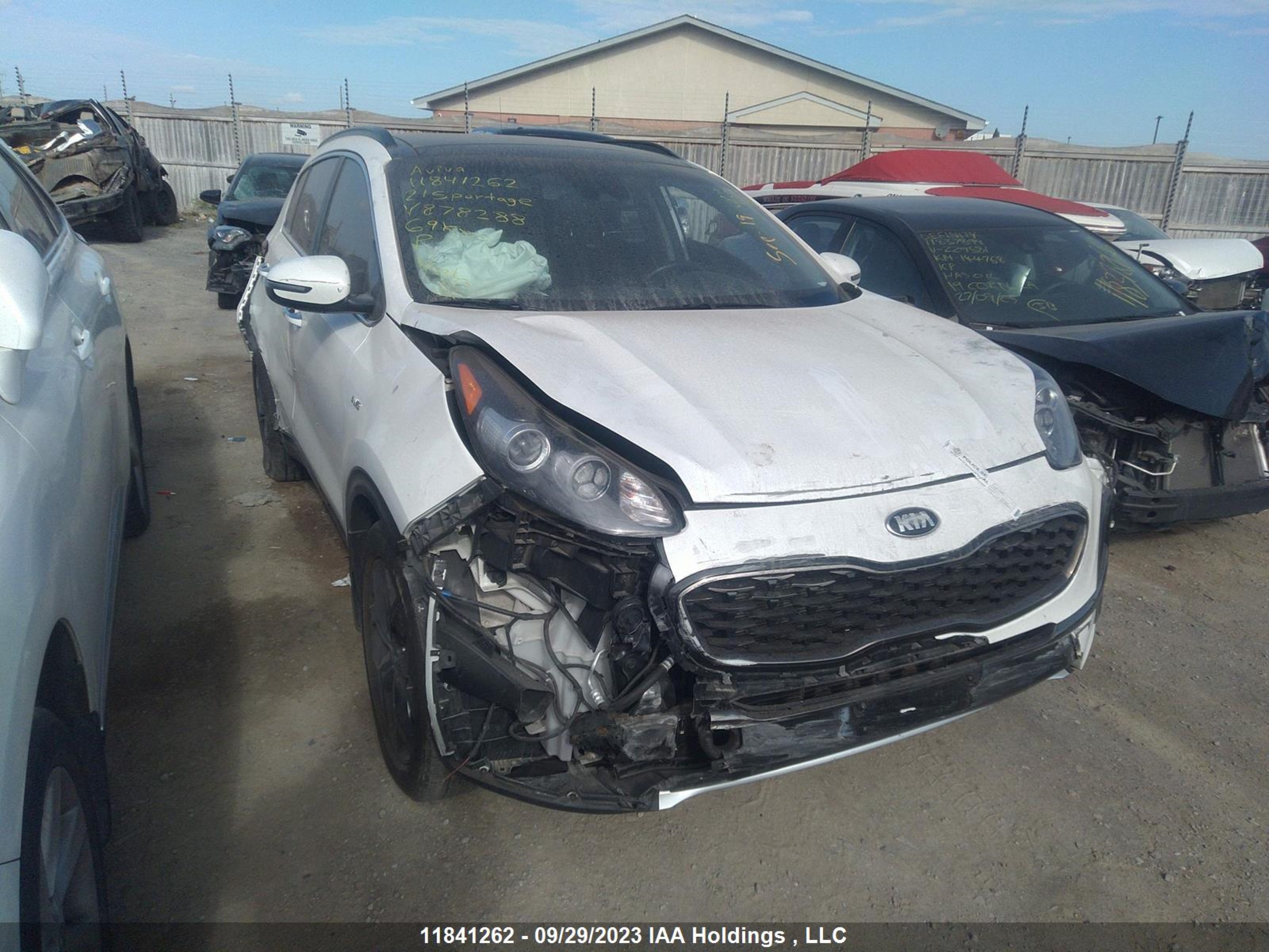 KIA SPORTAGE 2021 kndpncac9m7878288