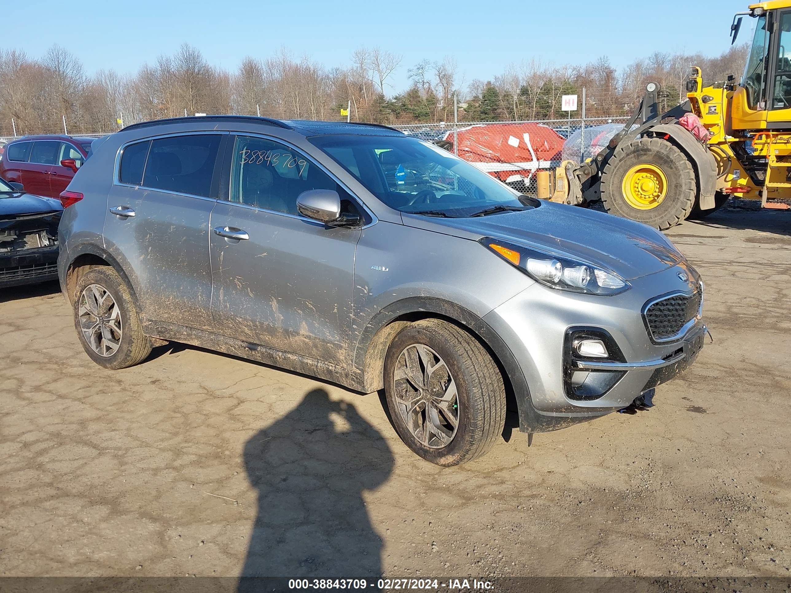 KIA SPORTAGE 2021 kndpncacxm7909080