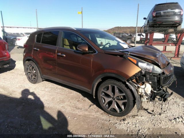 KIA SPORTAGE 2017 kndpr3a6xh7240247