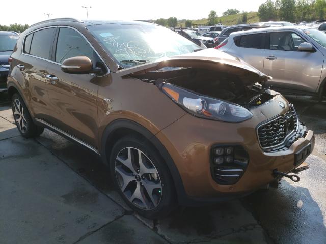 KIA SPORTAGE S 2017 kndprca61h7129215