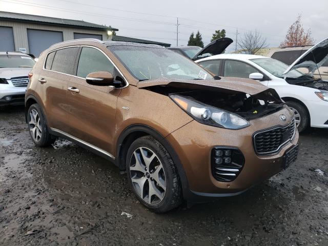 KIA SPORTAGE S 2017 kndprca65h7100574