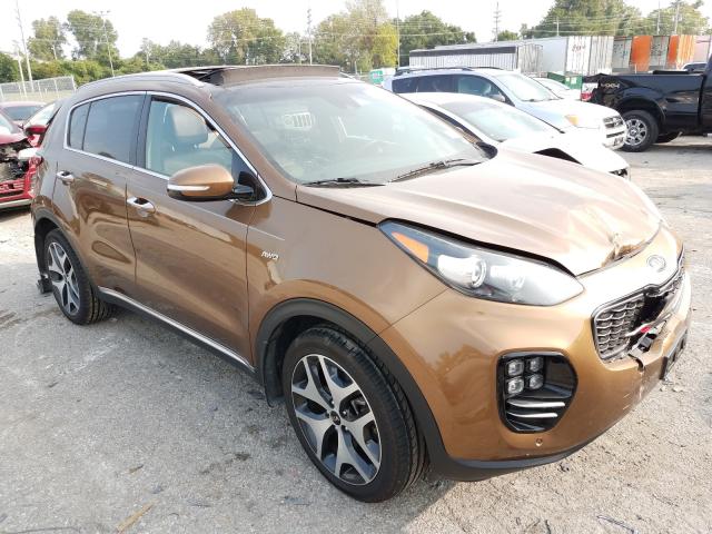 KIA SPORTAGE S 2017 kndprca65h7206622