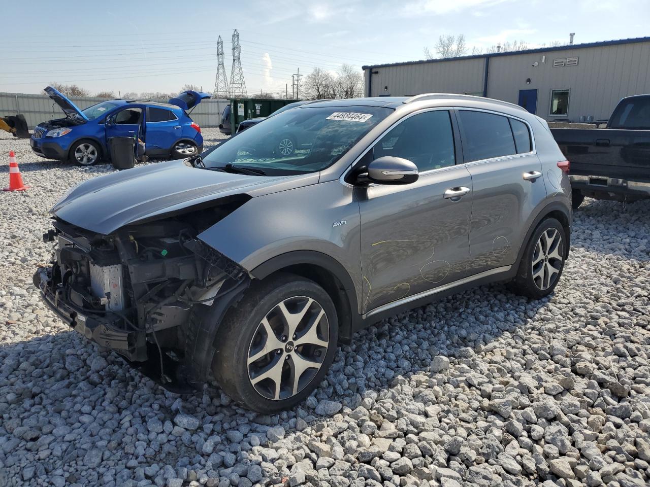 KIA SPORTAGE 2017 kndprca66h7157575