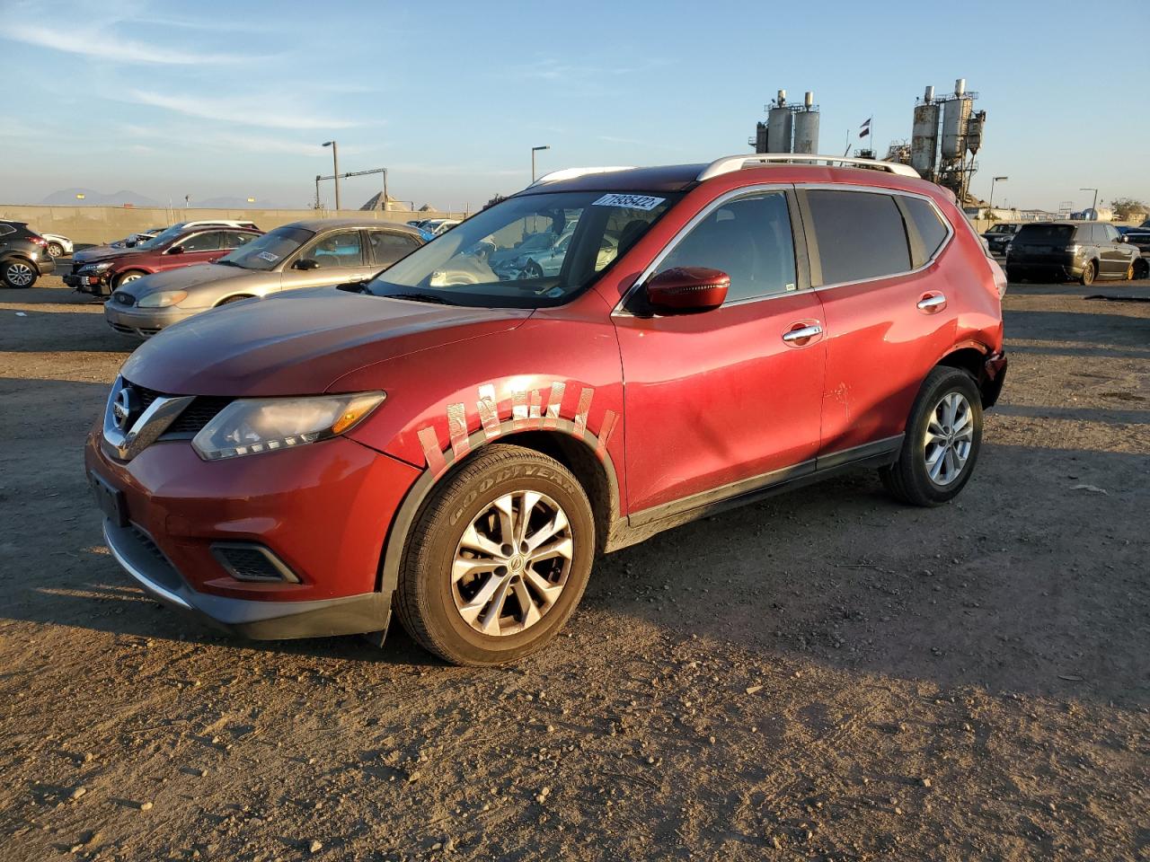 NISSAN ROGUE 2016 knmat2mt0gp602152