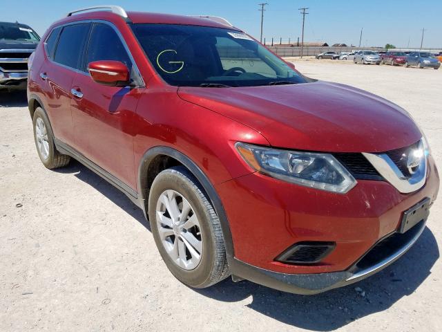 NISSAN ROGUE S 2015 knmat2mt1fp548732