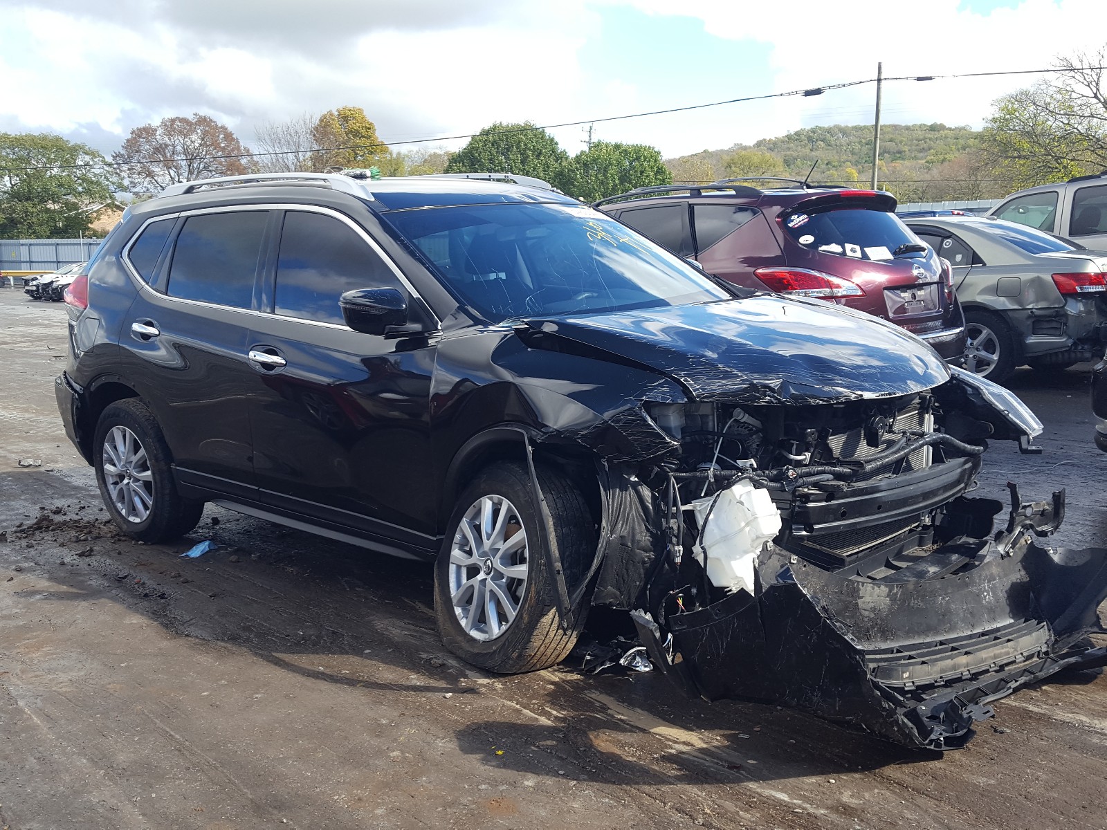 NISSAN ROGUE S 2017 knmat2mt1hp504538