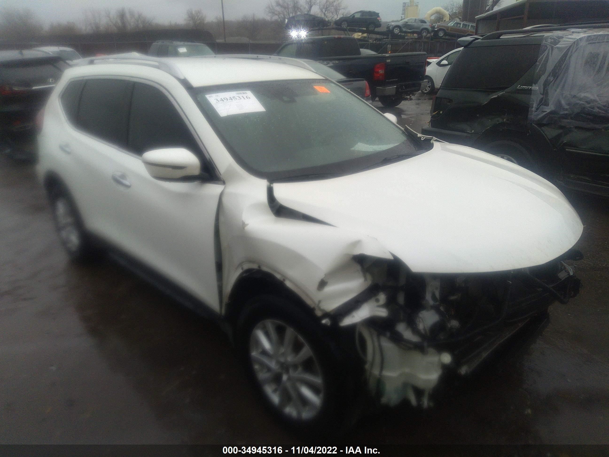 NISSAN ROGUE 2019 knmat2mt1kp553018