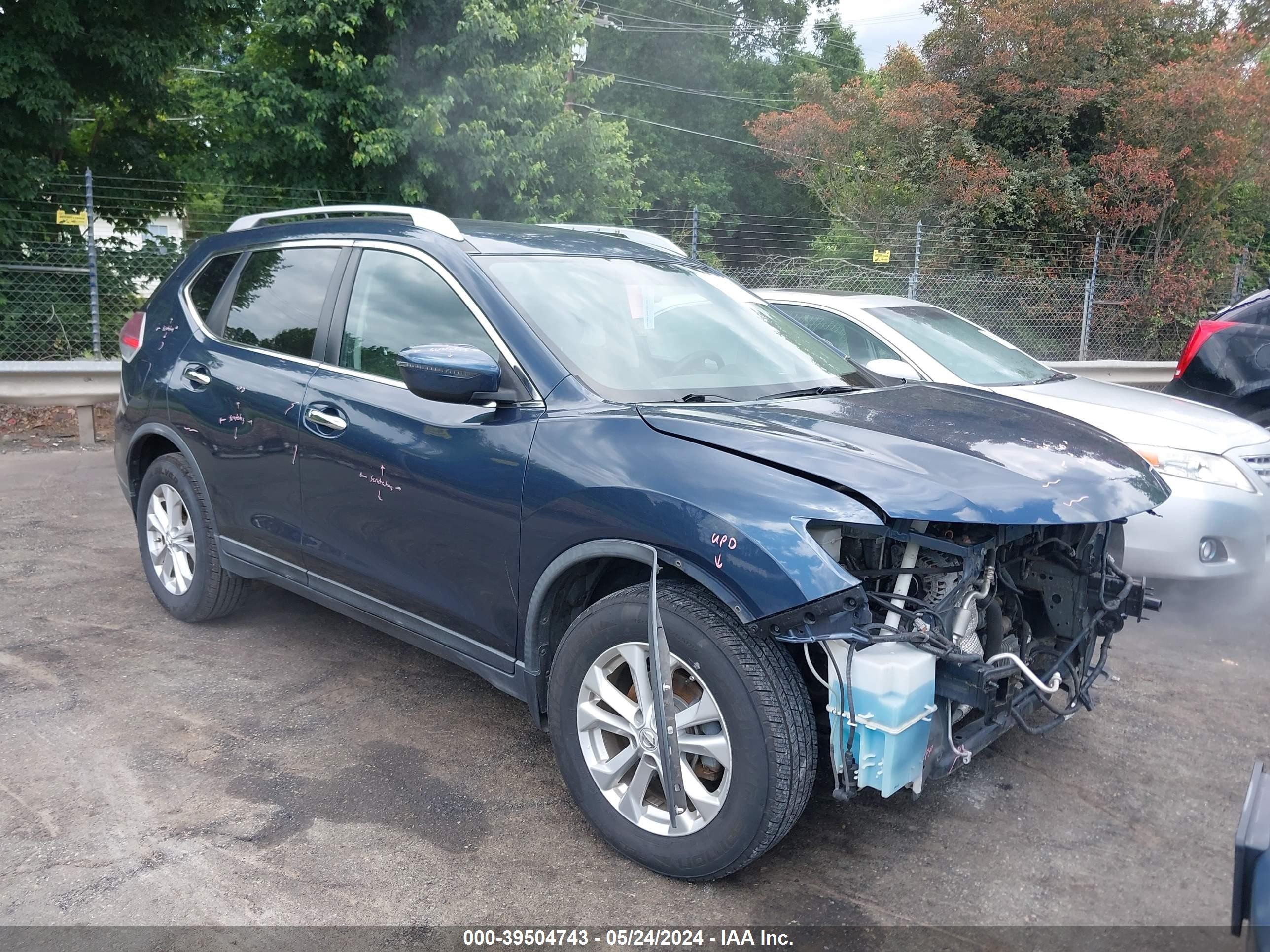 NISSAN ROGUE 2016 knmat2mt2gp656553