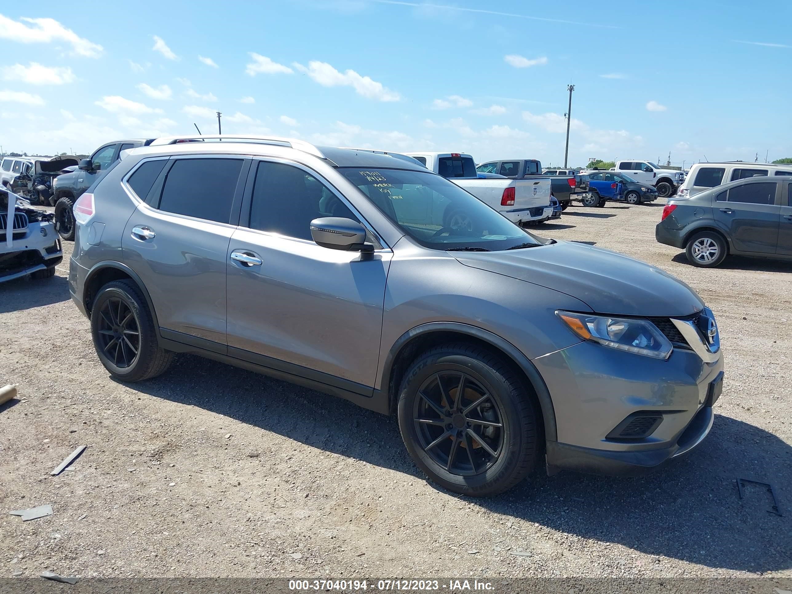 NISSAN ROGUE 2016 knmat2mt2gp711311