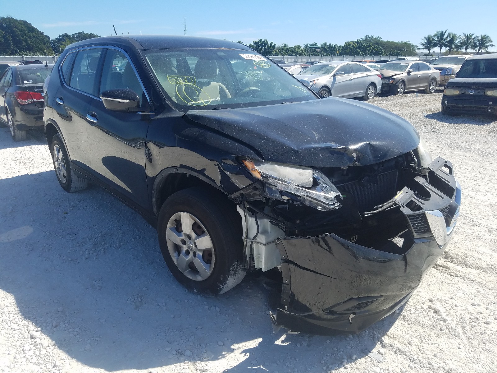 NISSAN ROGUE S 2015 knmat2mt3fp531656