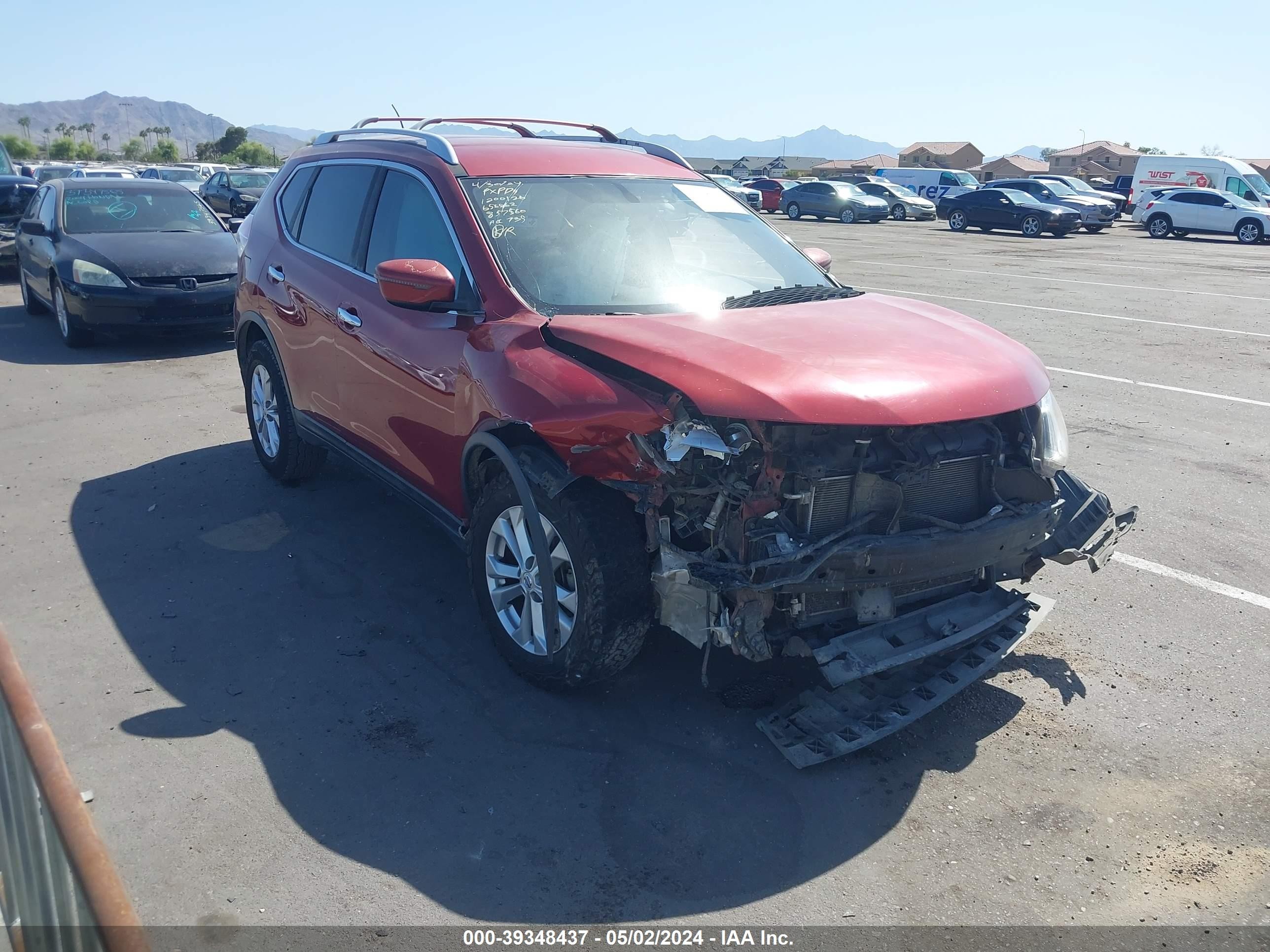 NISSAN ROGUE 2016 knmat2mt3gp656562