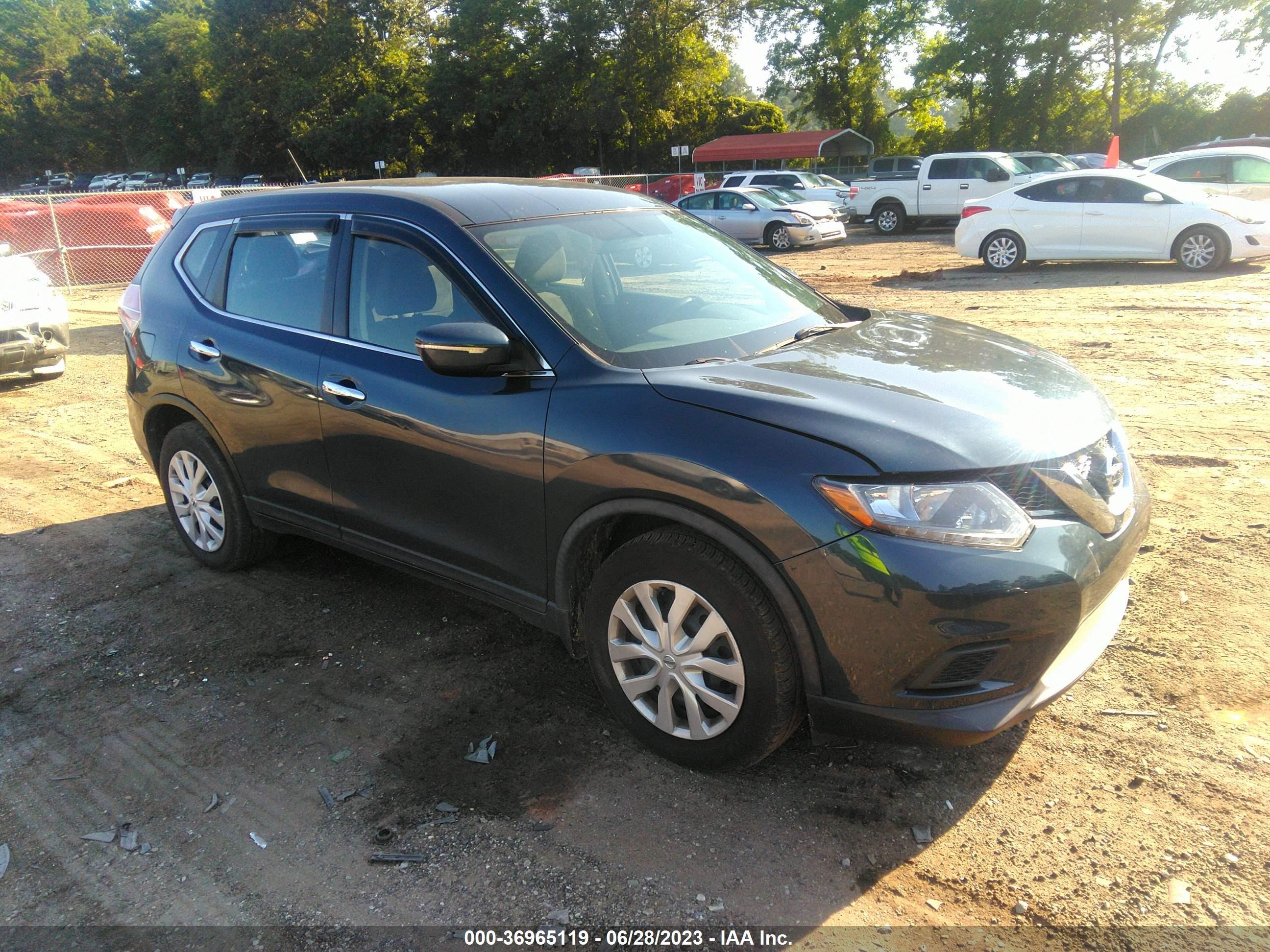 NISSAN ROGUE 2015 knmat2mt4fp549938