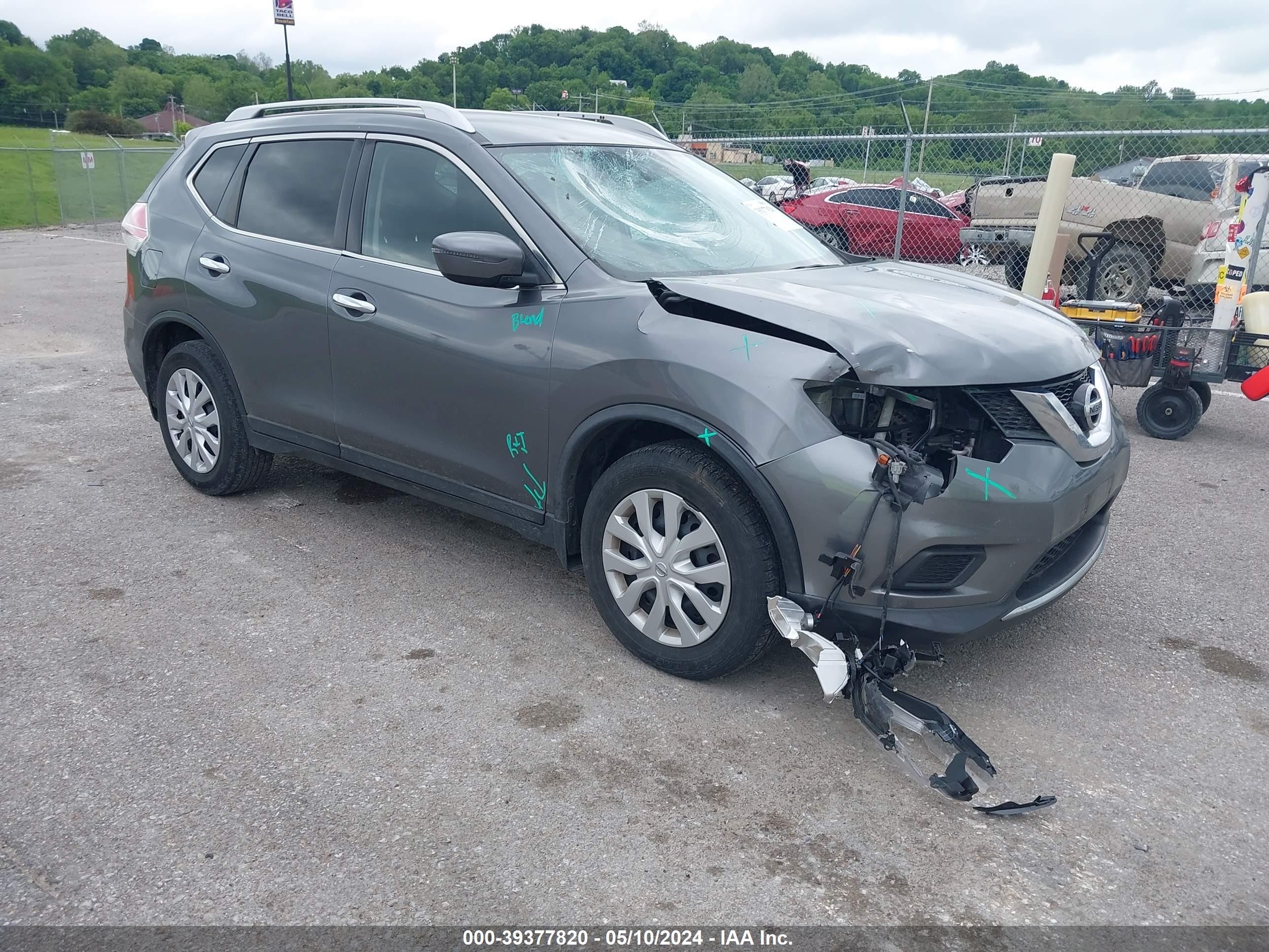 NISSAN ROGUE 2016 knmat2mt4gp622162