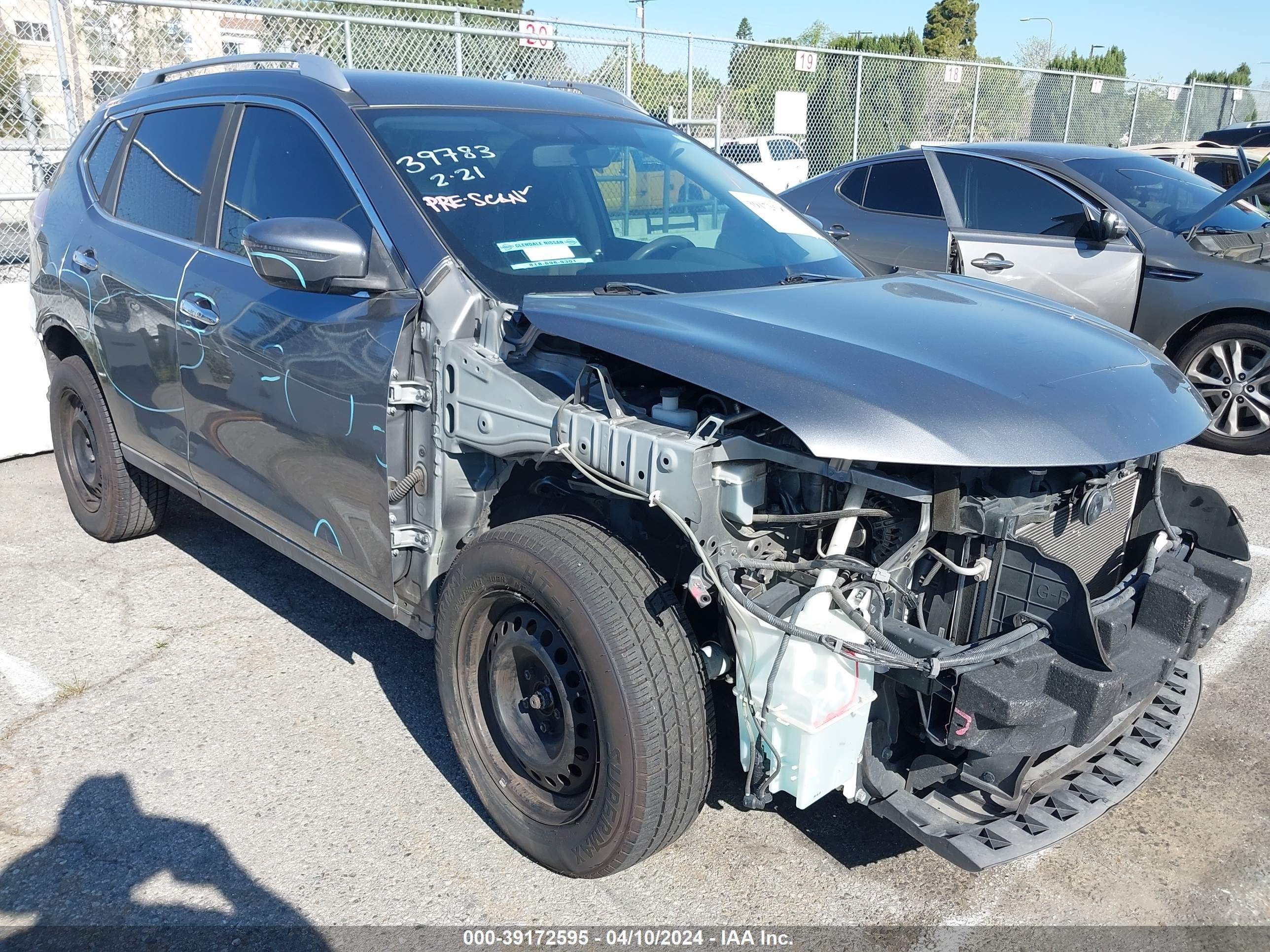 NISSAN ROGUE 2016 knmat2mt4gp672513