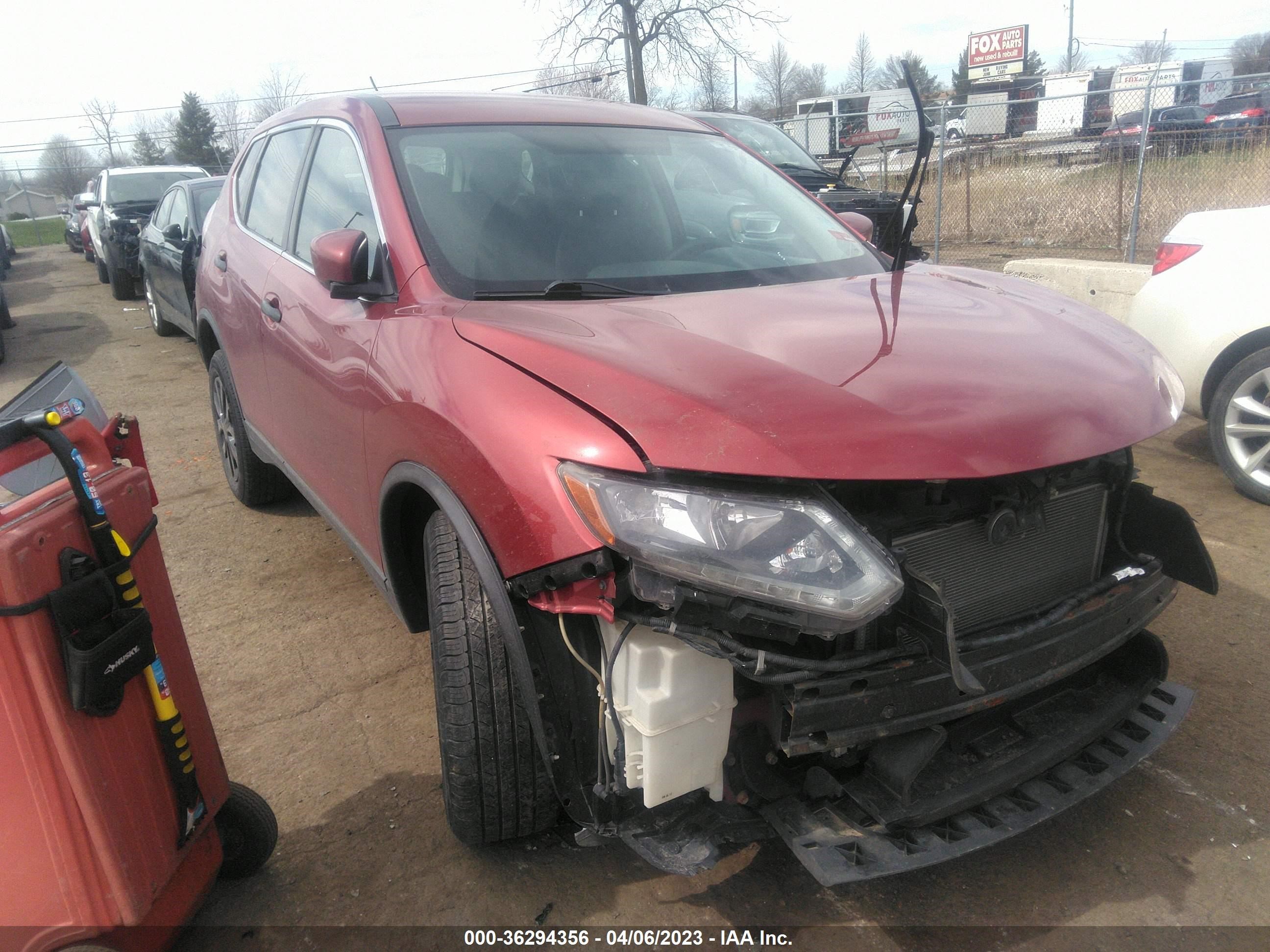 NISSAN ROGUE 2016 knmat2mt4gp700519