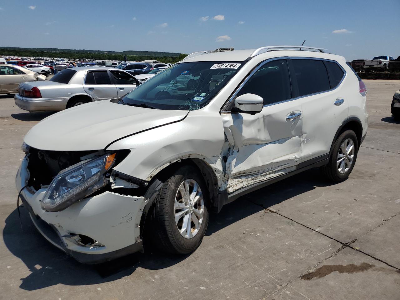 NISSAN ROGUE 2016 knmat2mt4gp714596