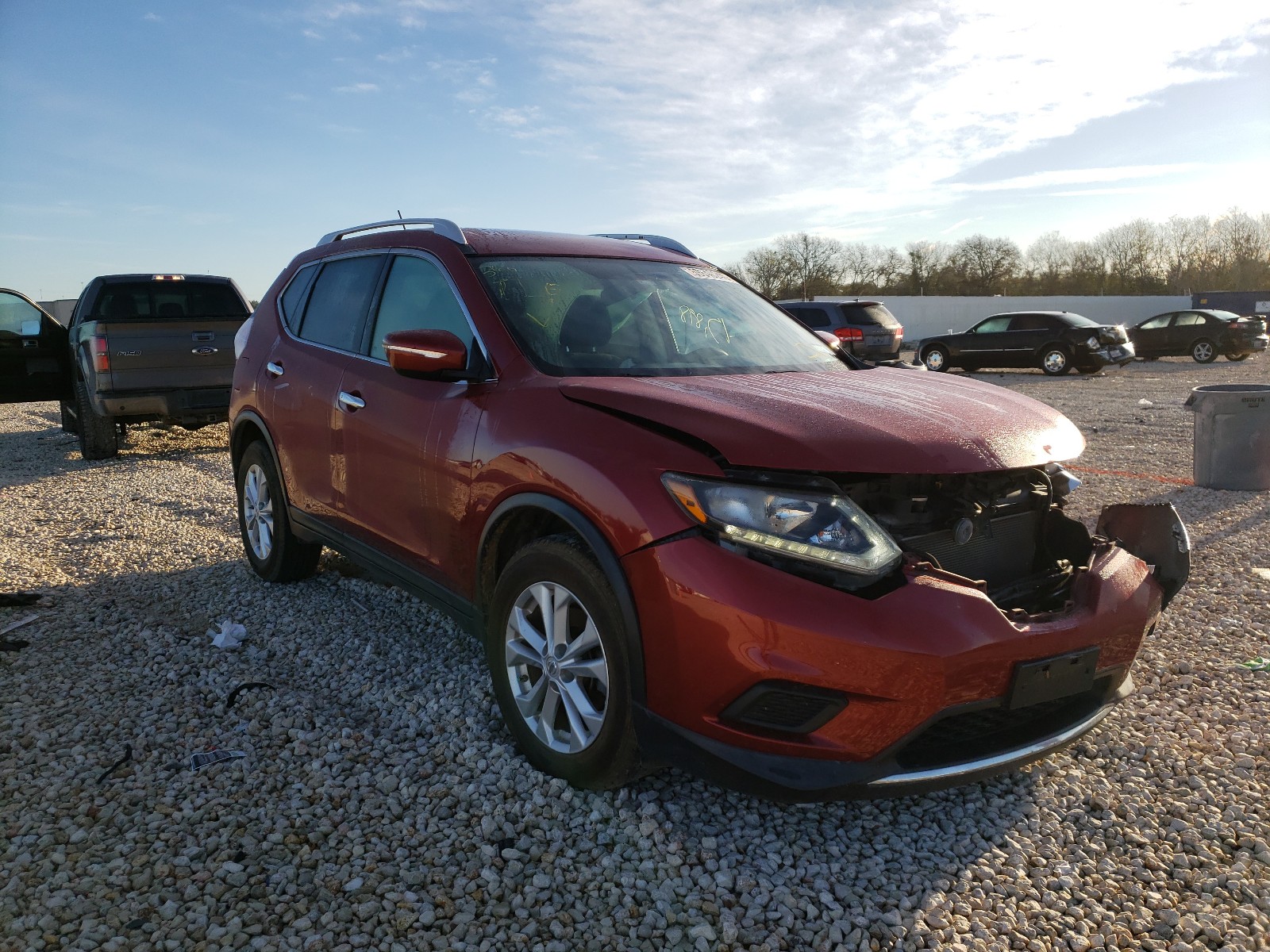 NISSAN ROGUE S 2015 knmat2mt5fp517676