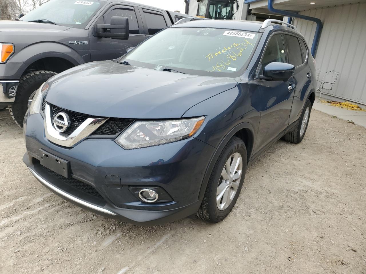 NISSAN ROGUE 2016 knmat2mt5gp655610