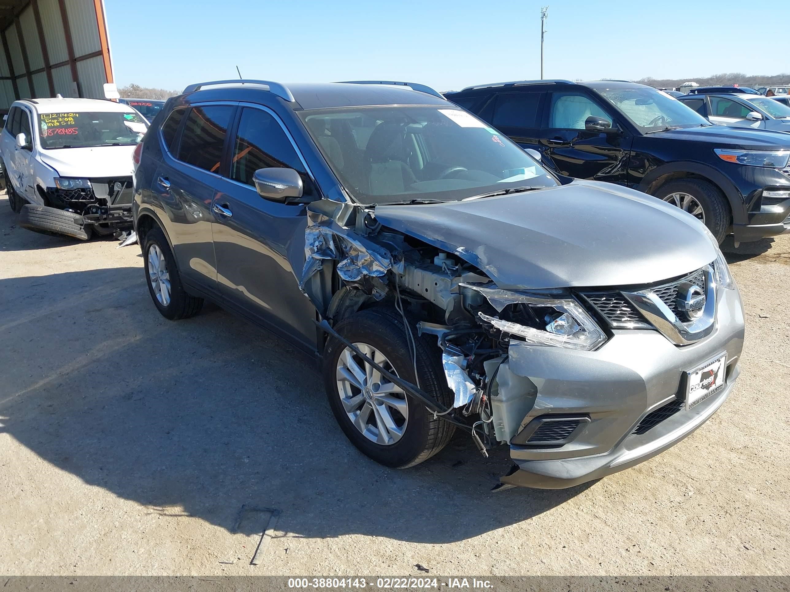 NISSAN ROGUE 2015 knmat2mt6fp535541