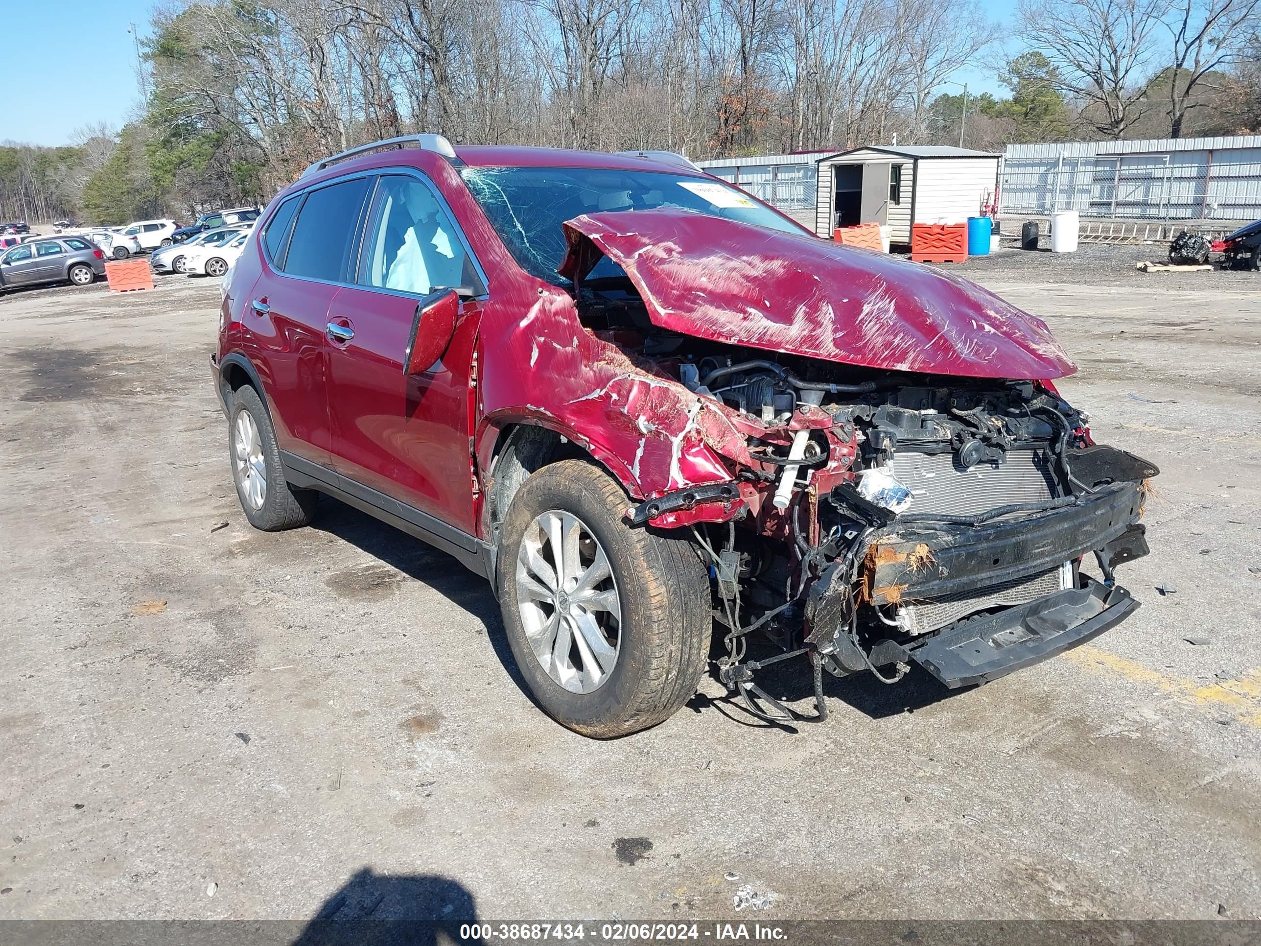 NISSAN ROGUE 2016 knmat2mt6gp604231