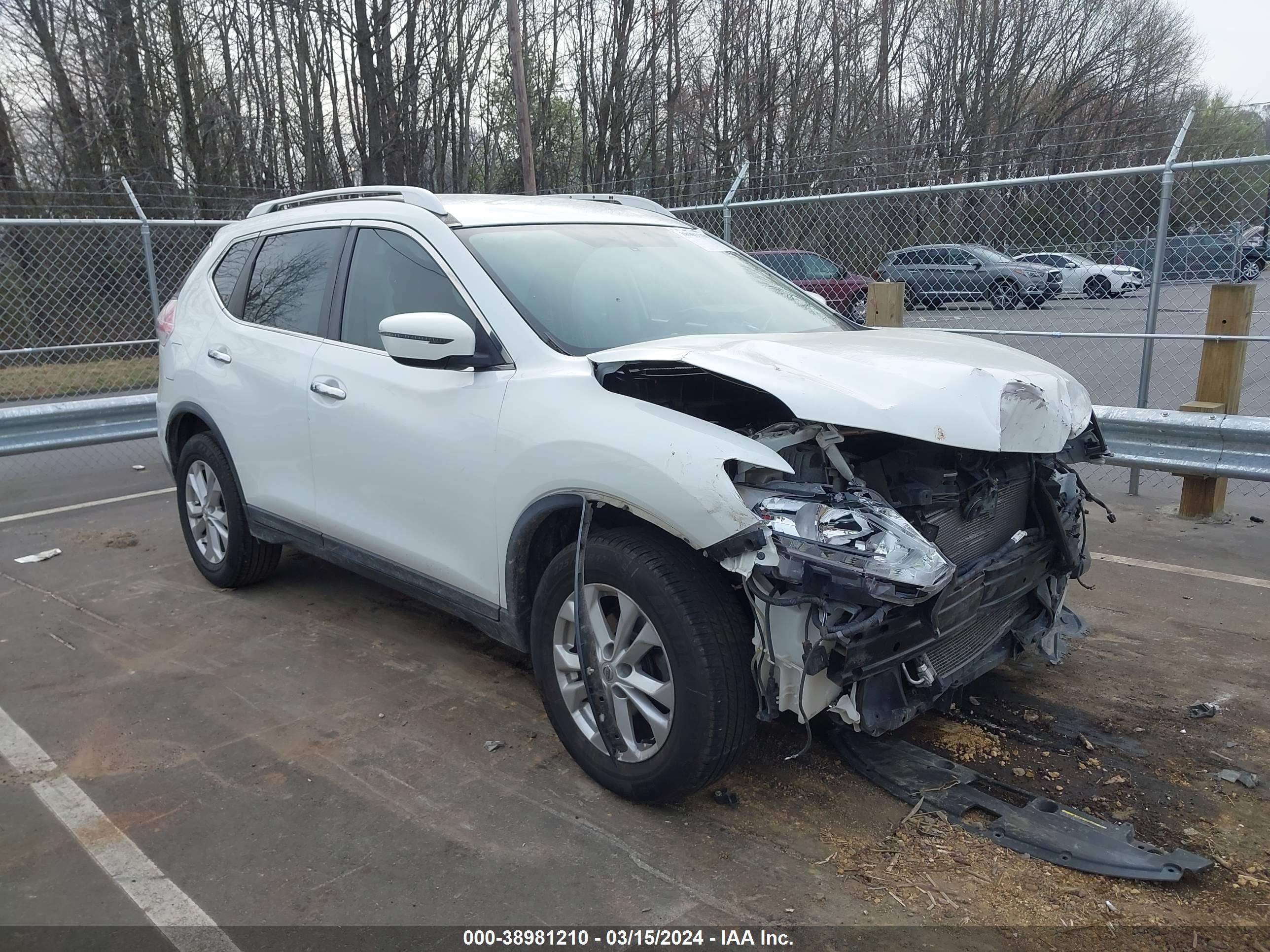 NISSAN ROGUE 2016 knmat2mt6gp664977