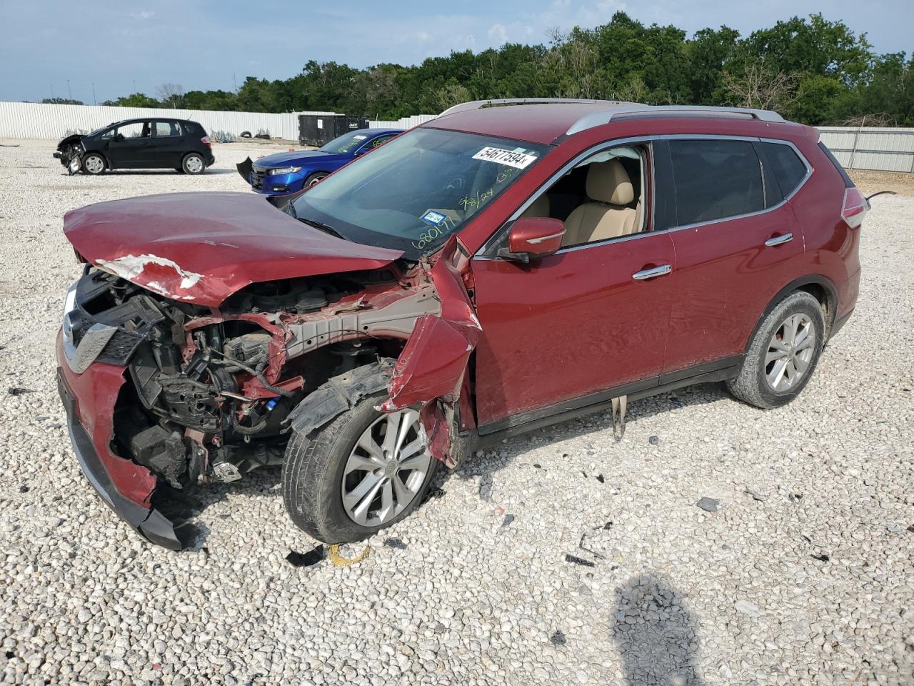 NISSAN ROGUE 2015 knmat2mt9fp533976