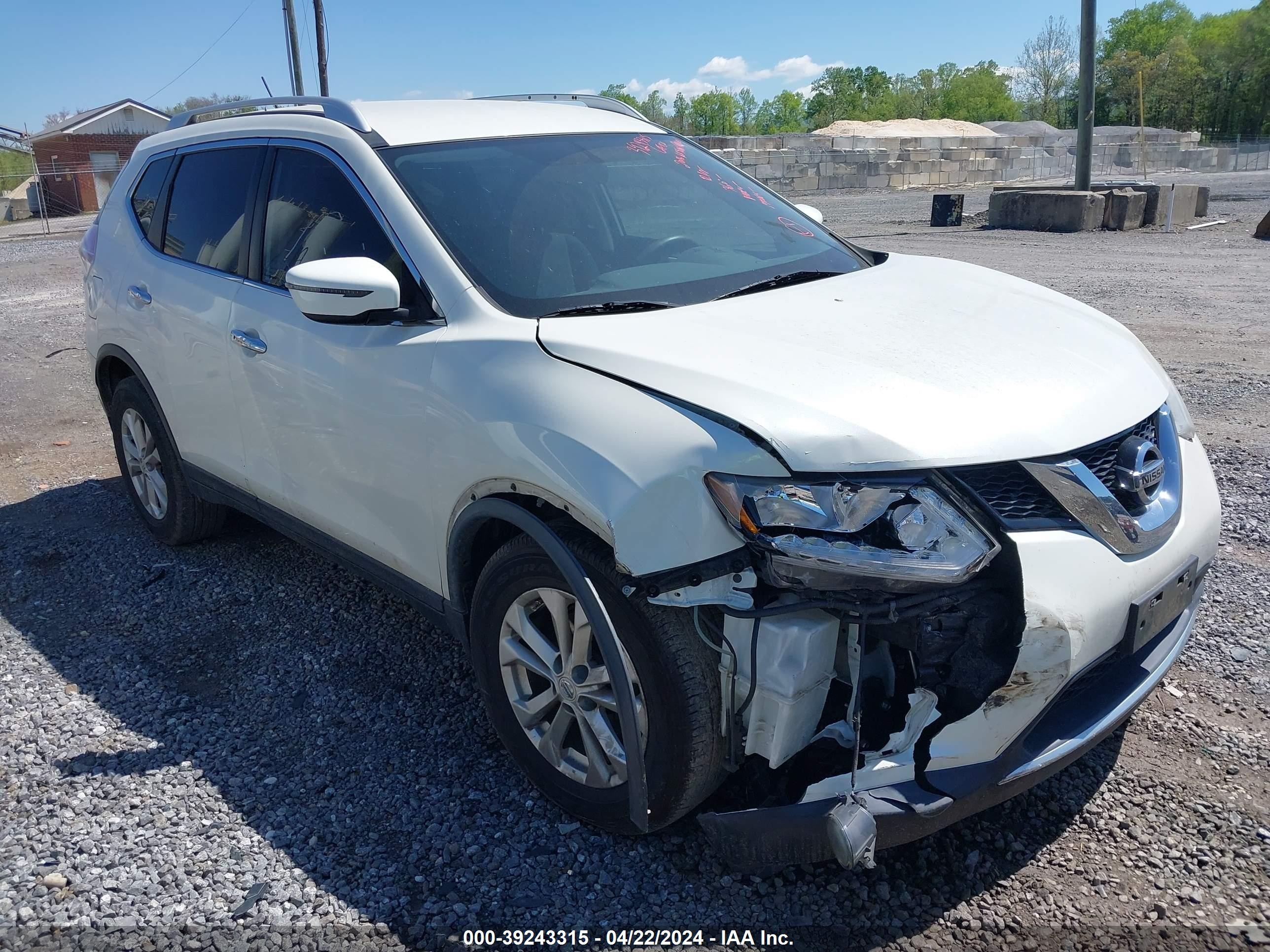 NISSAN ROGUE 2016 knmat2mtxgp597929