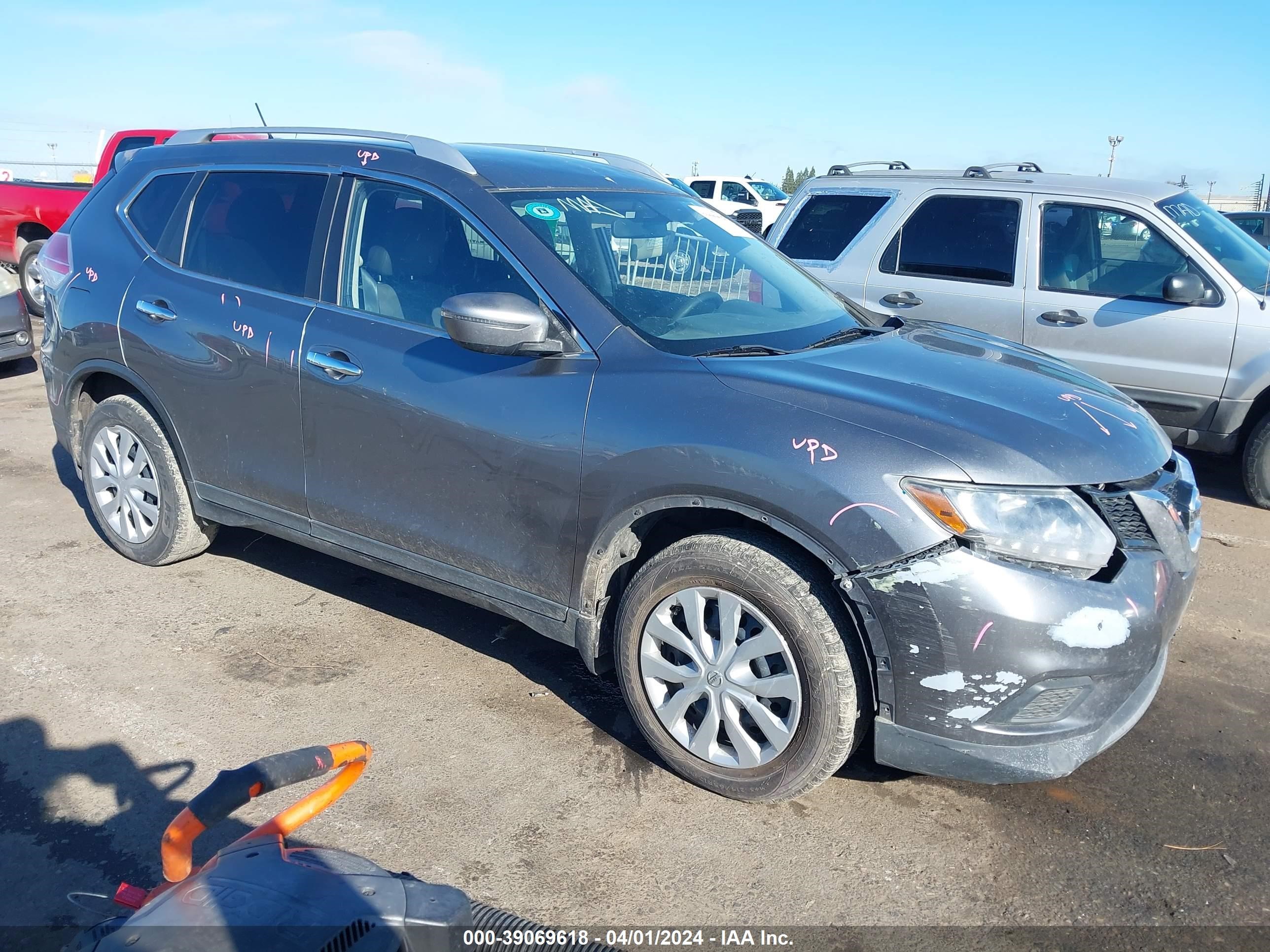 NISSAN ROGUE 2016 knmat2mtxgp609299