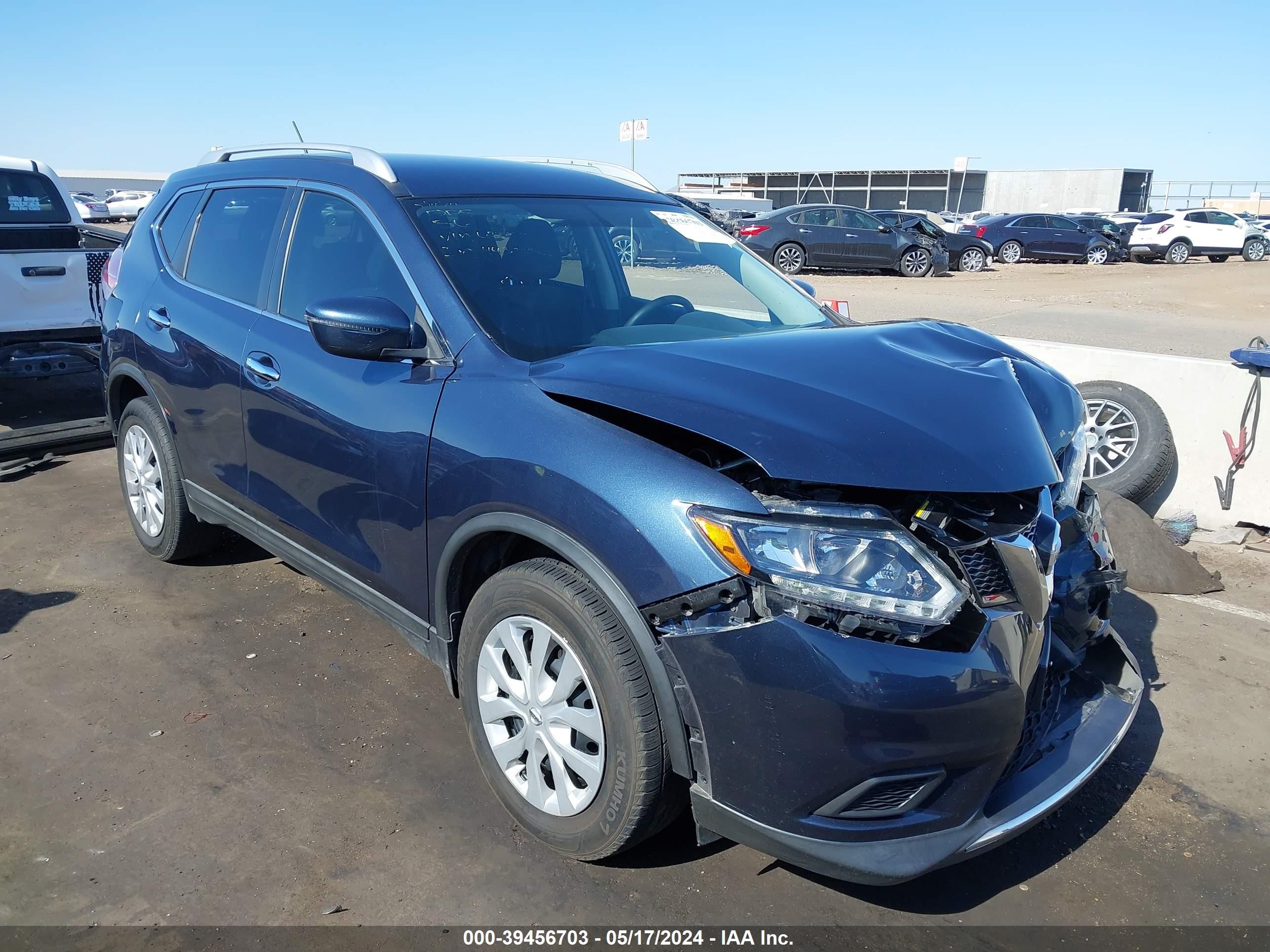 NISSAN ROGUE 2016 knmat2mtxgp622070