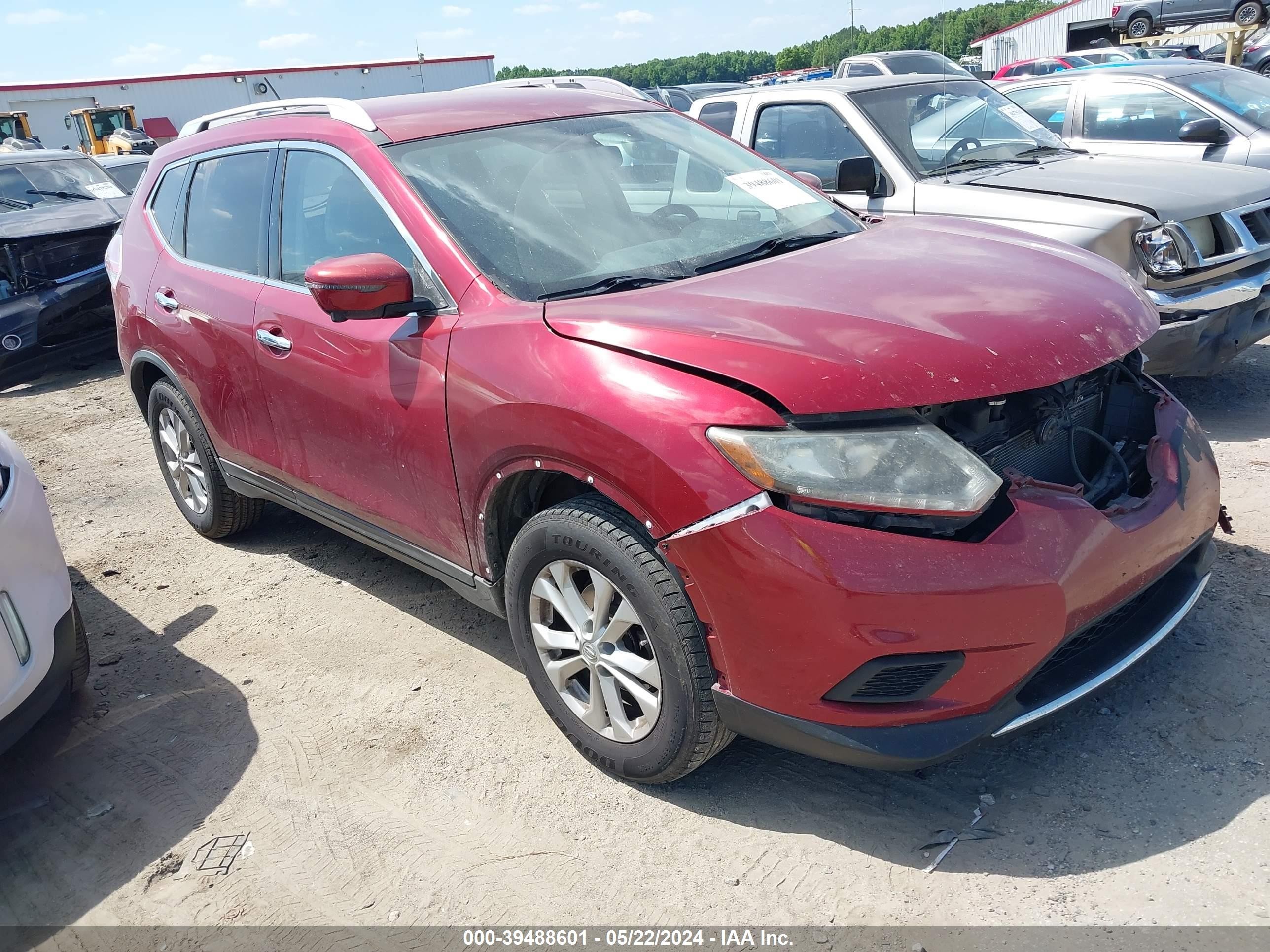 NISSAN ROGUE 2016 knmat2mtxgp626426